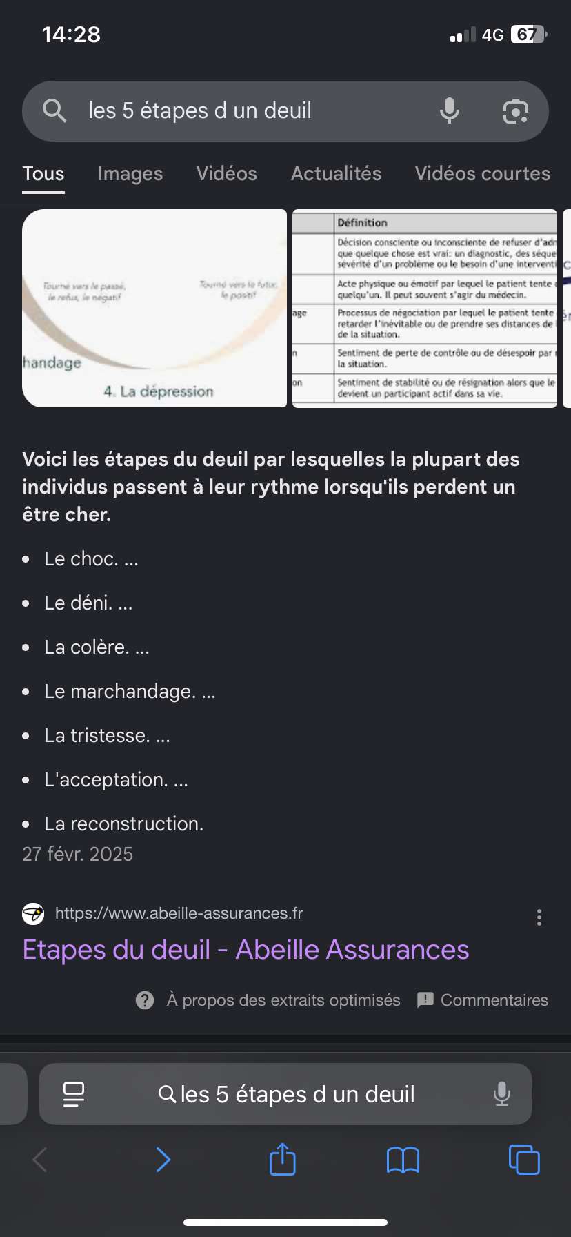 Le deuil d&rsquo;une relation est le m&ecirc;me que pour la perte d&rsquo;un &ecirc;tre ch&egrave;re. 
Plus vite vous en prendrez conscience. Plus vite vous pourrez avancer et vous reconstruire.