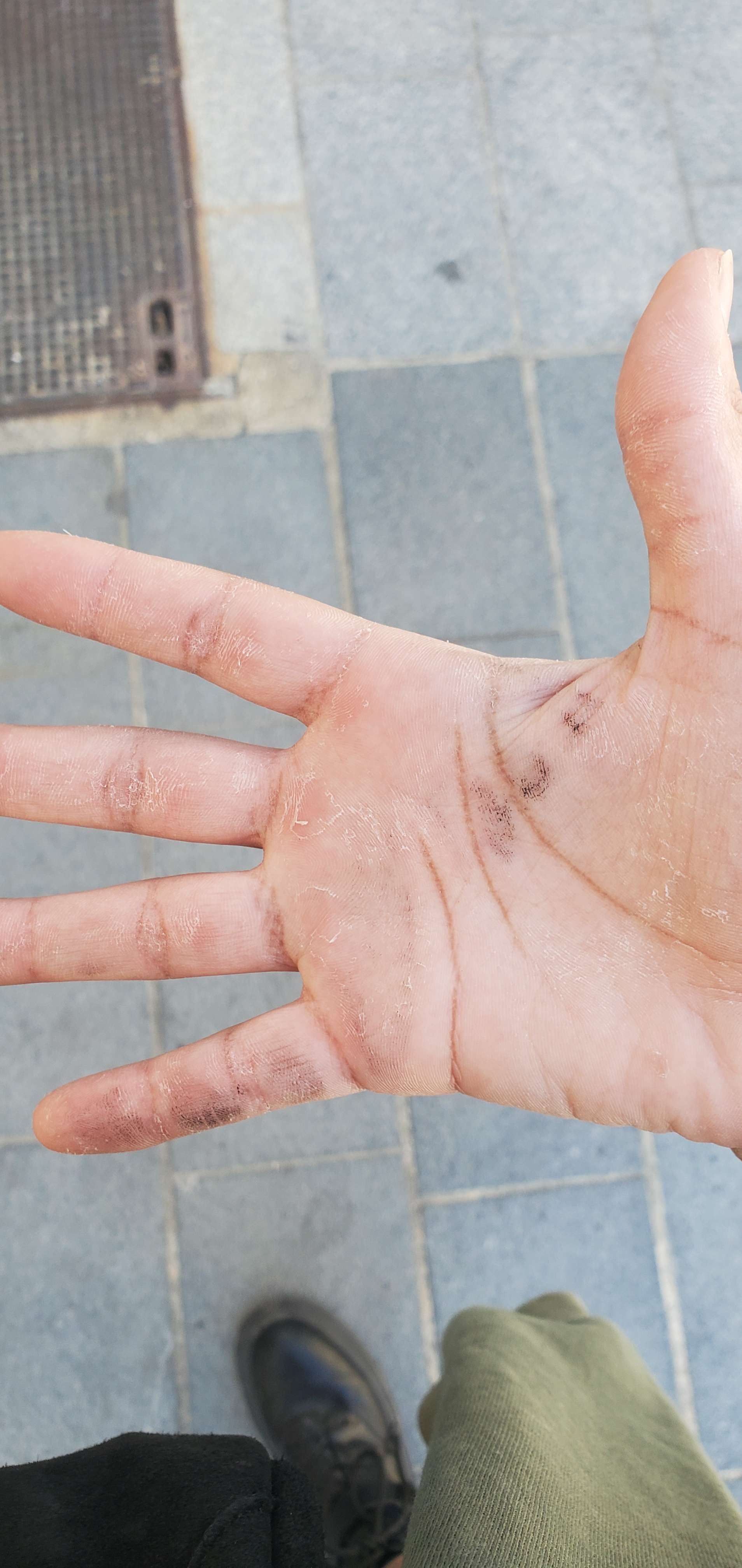 L'escalade &ccedil;a me d&eacute;fonc&eacute;s les mains🥺