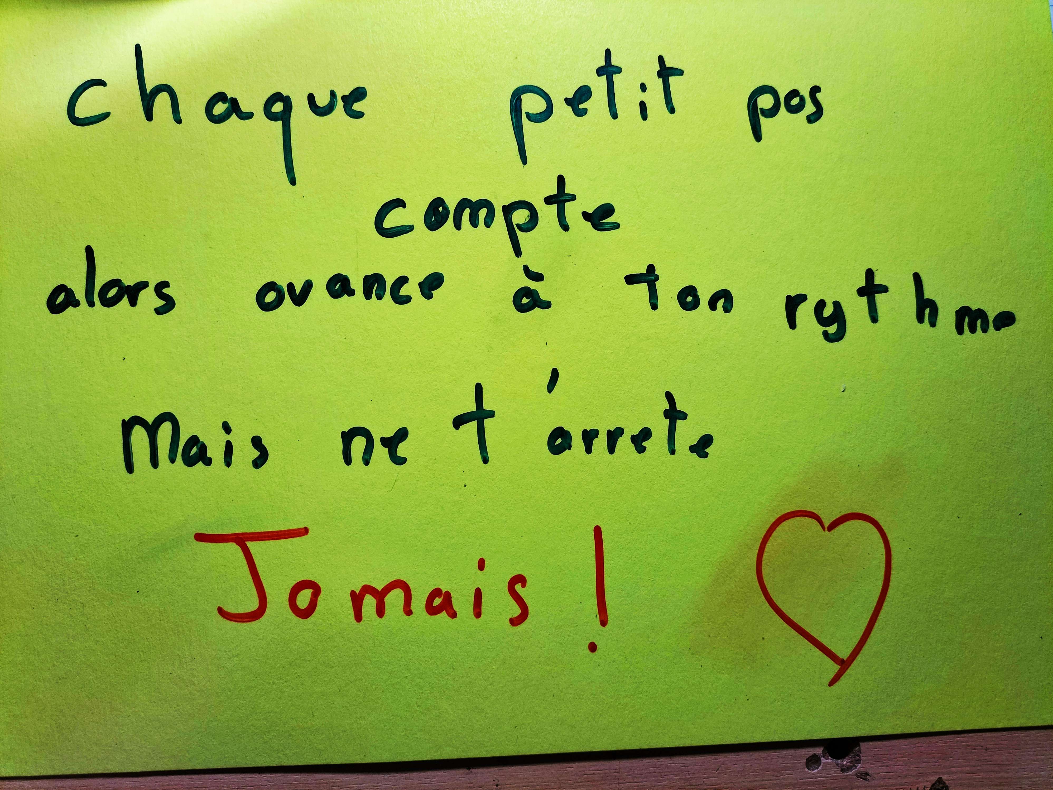 Un jour une motivation ! ✨