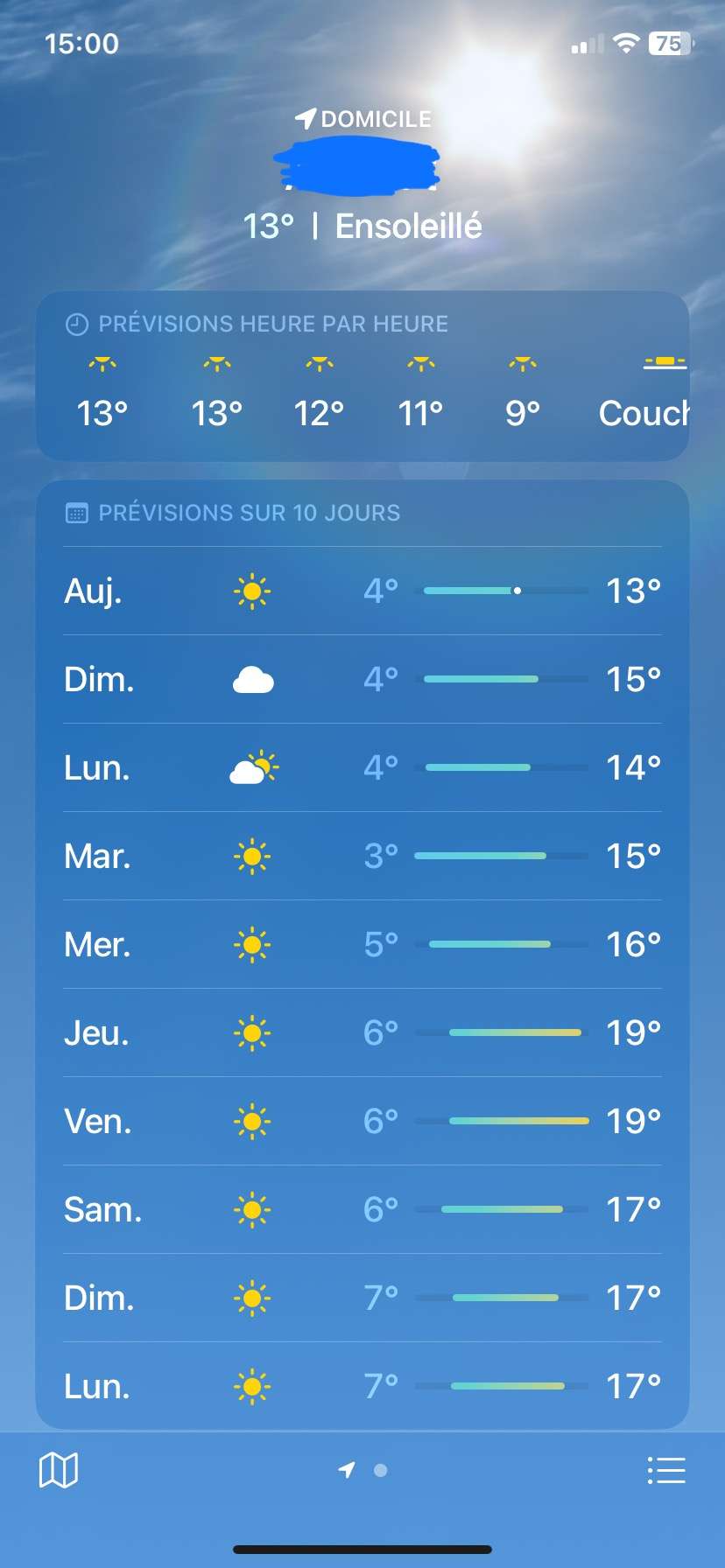 Pourvu que &ccedil;a change pas 🙏