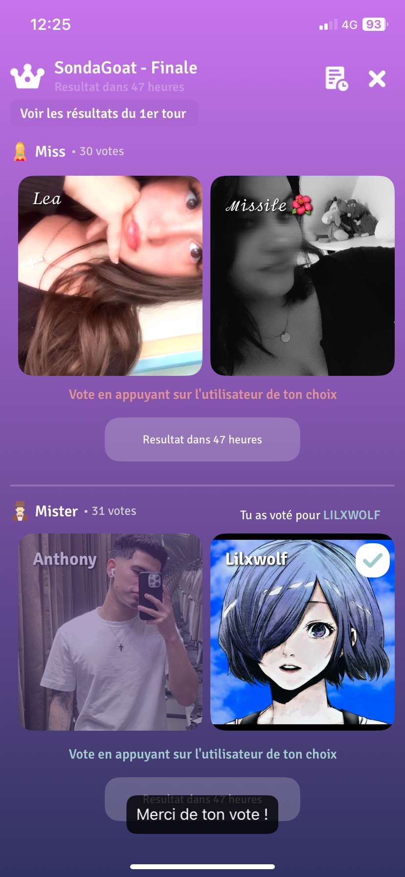 A voter 
Les autres connais pas 🫡