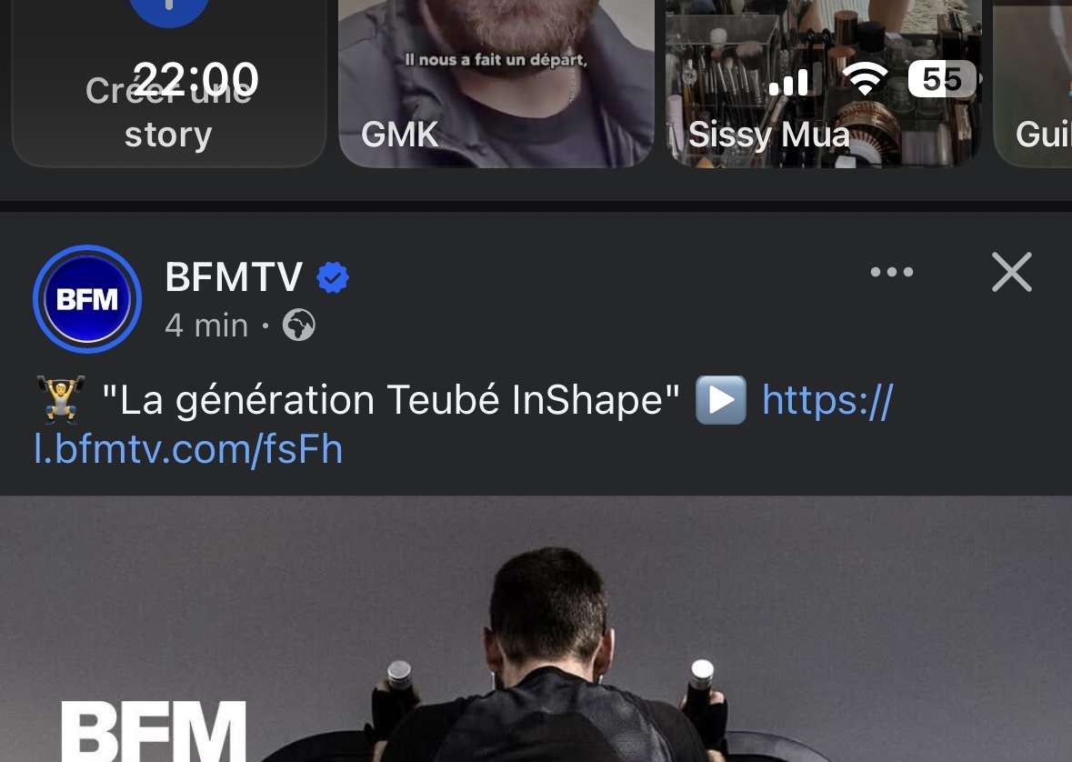 &laquo;&nbsp;teub&eacute; inshape&nbsp;&raquo; 😭