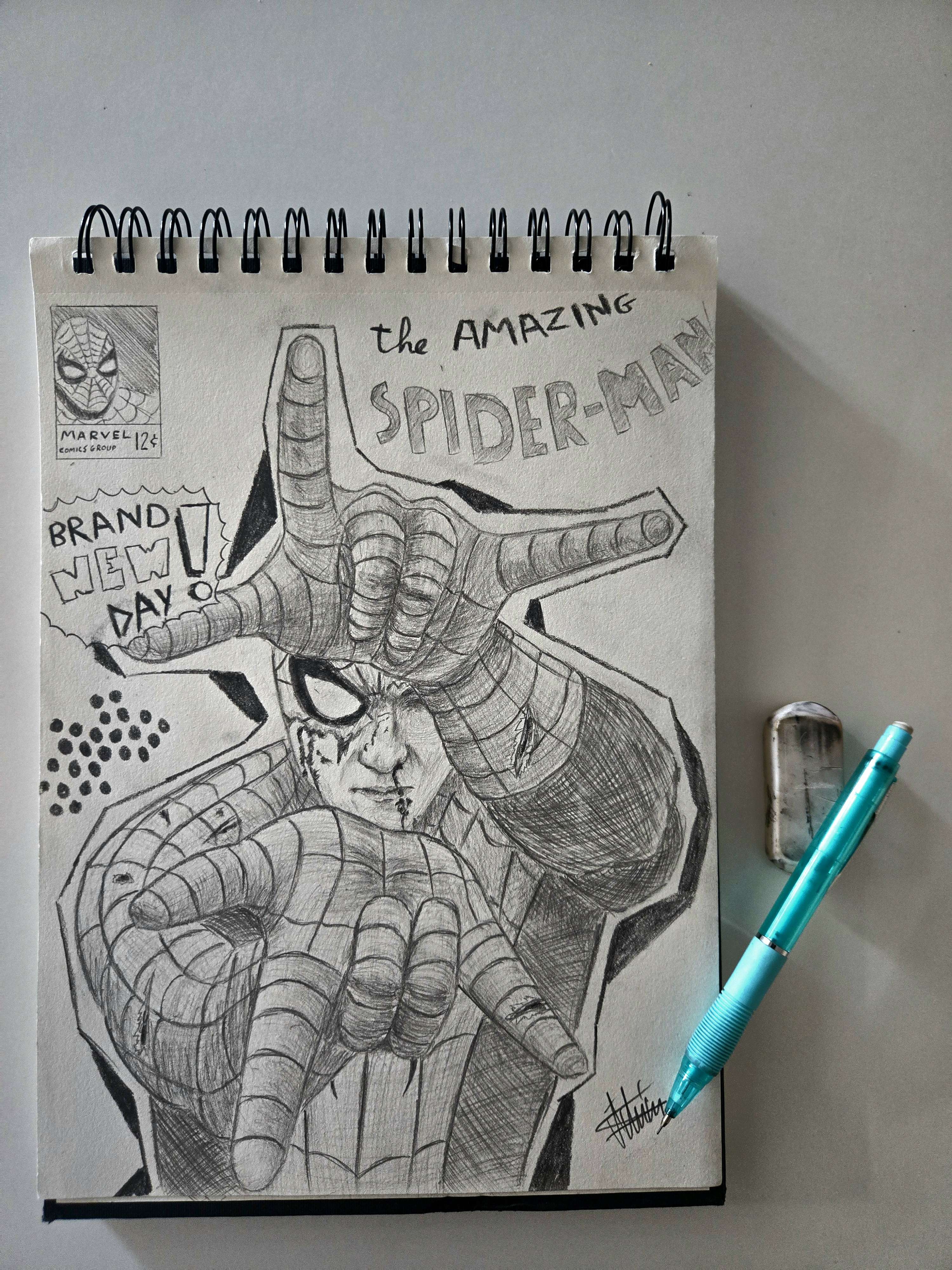 Nouveau Dessin &agrave; l'occasion du film spiderman brand new day