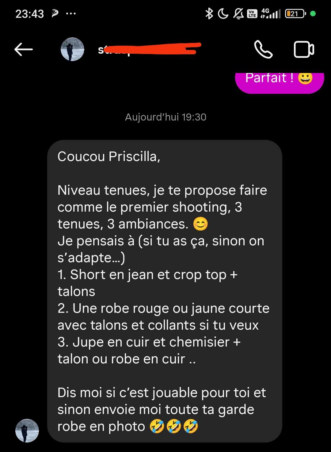 Unz liste de course carr&eacute;ment