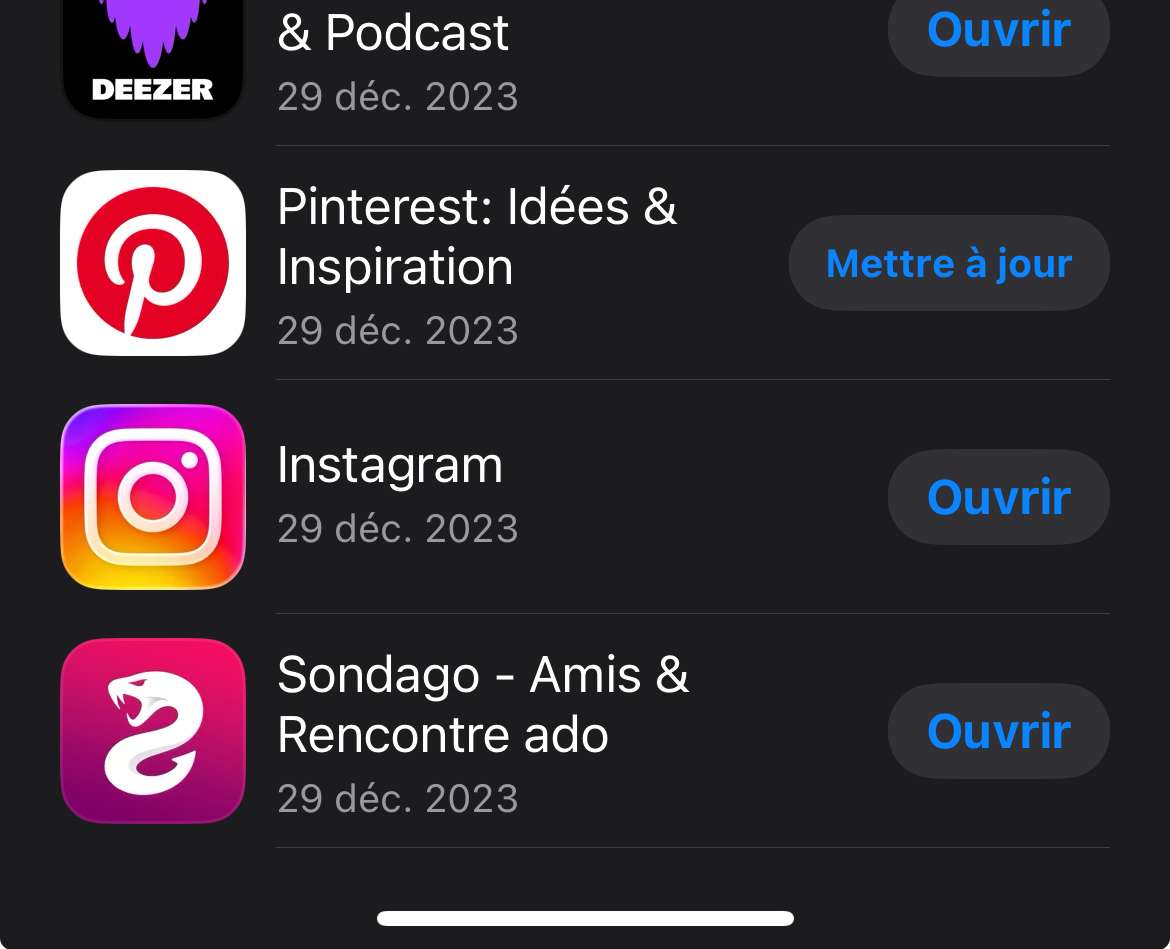 La premi&egrave;re appli que j&rsquo;ai install&eacute; sur mon t&eacute;l&eacute;phone c&rsquo;est sondago pur&eacute;e