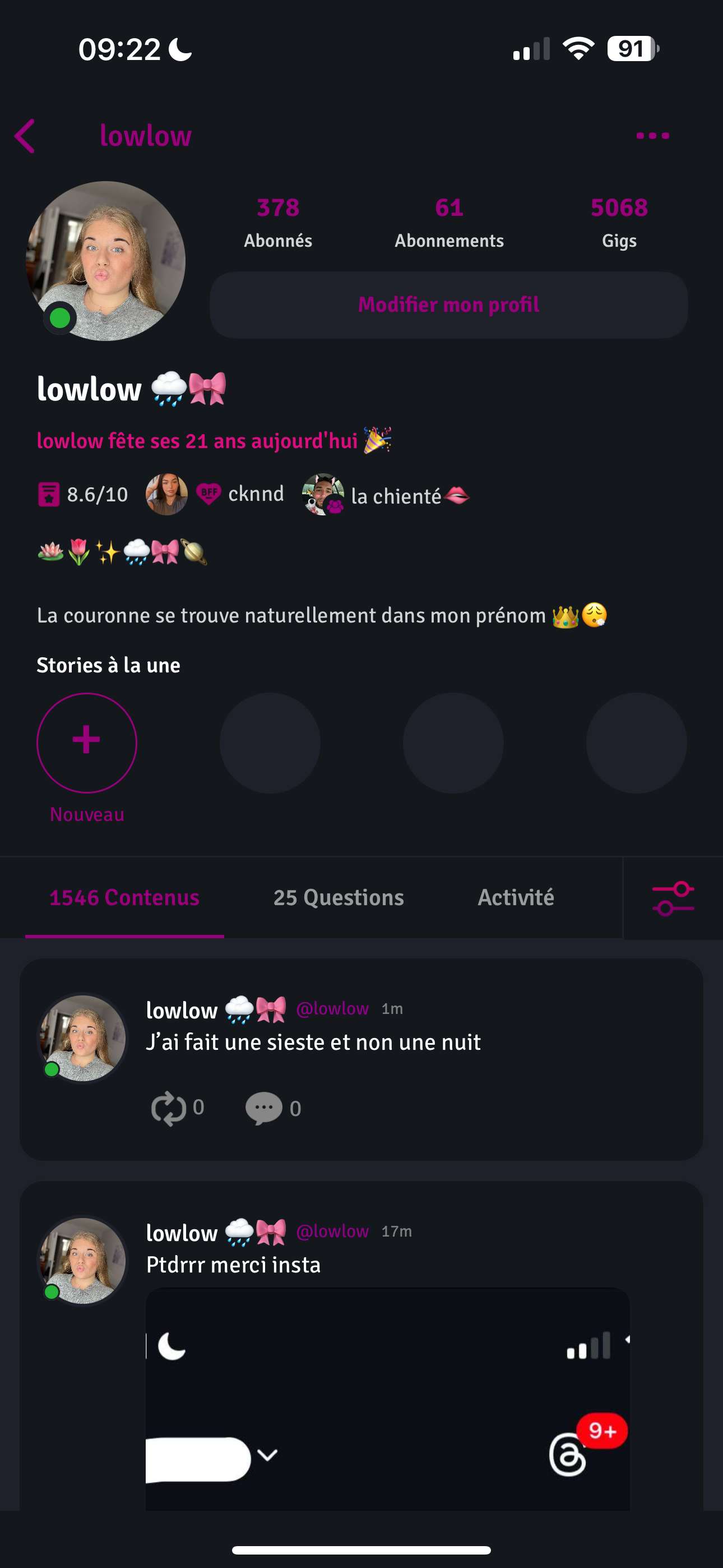 Merci @Sondago 🥳🥳