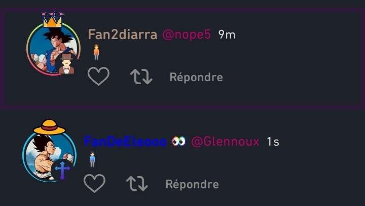M&ecirc;me les emoji ils sont coorda qu'elles goats @Glennoux @nope5