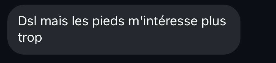 pire message que j&rsquo;ai re&ccedil;u de ma vie