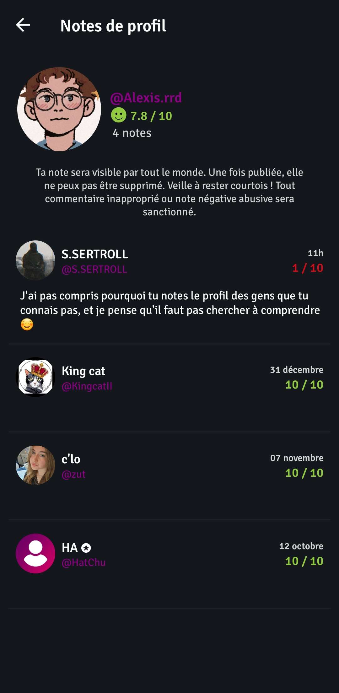 @S.SERTROLL t'es g&ecirc;nant frr