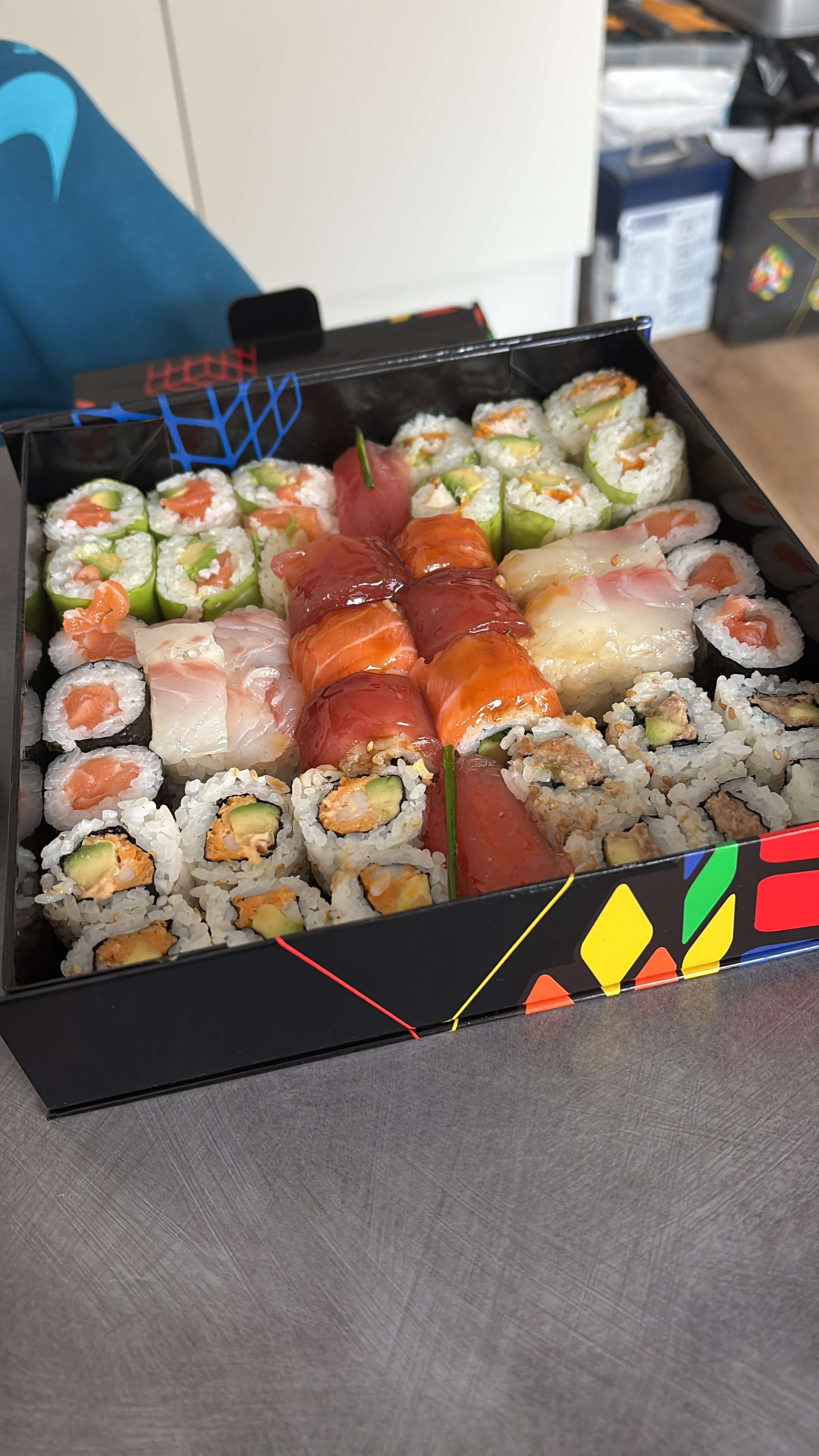 Pouhlalala on as renta les sushis de fou 🍣🍱