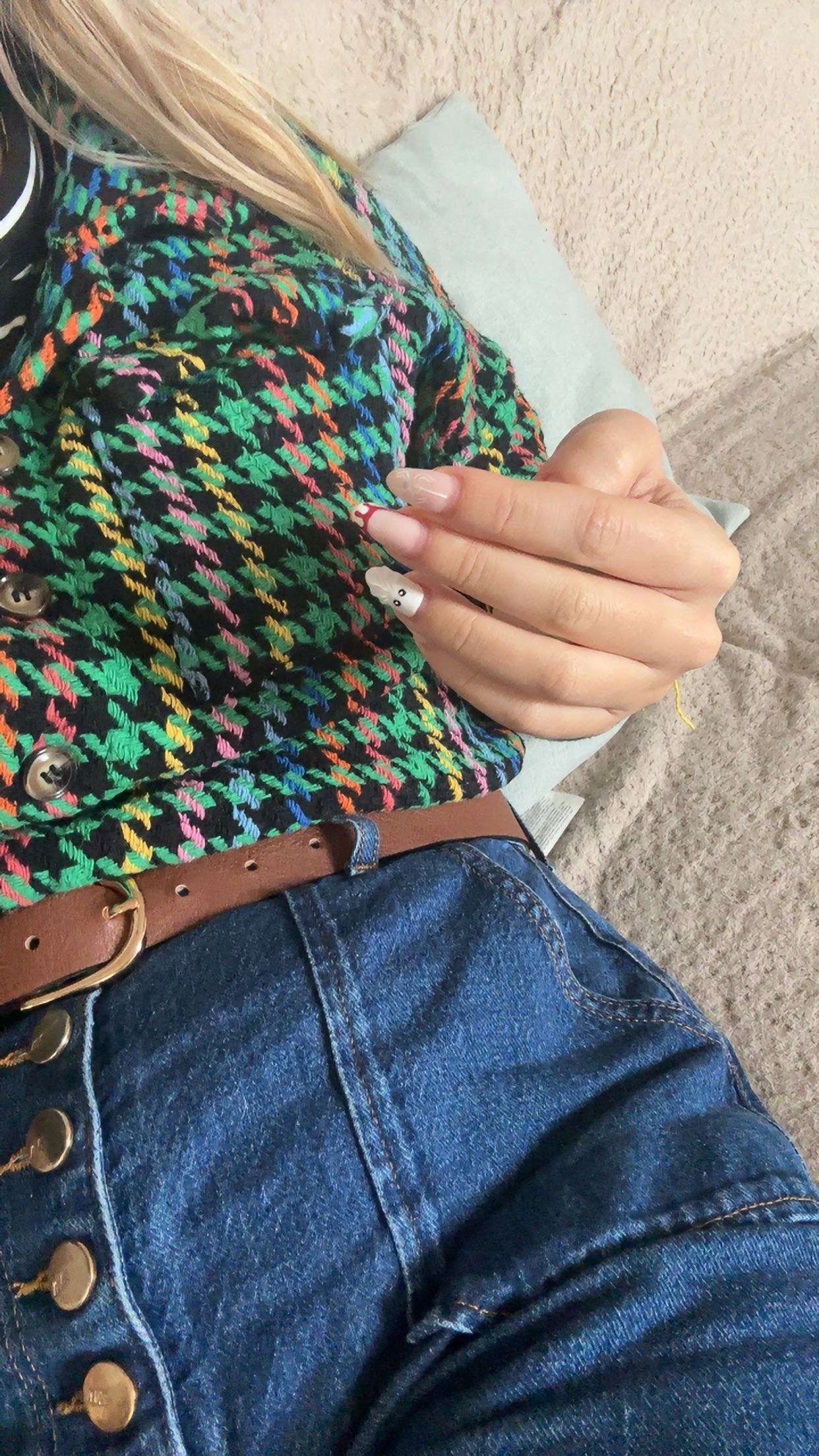 J&rsquo;suis love de ma chemise de couleur 🥰