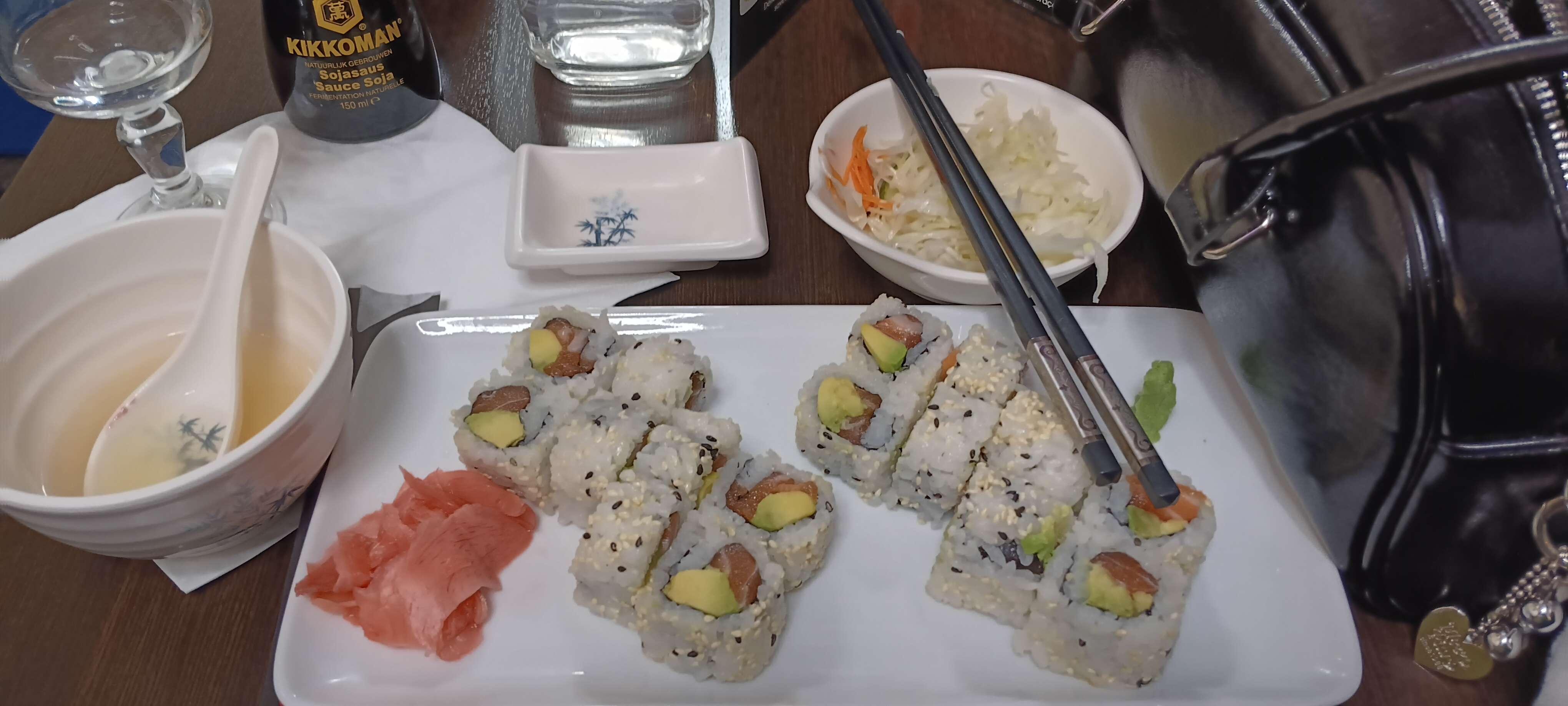 Miam des sushis j'ai bien d&eacute;gust&eacute;