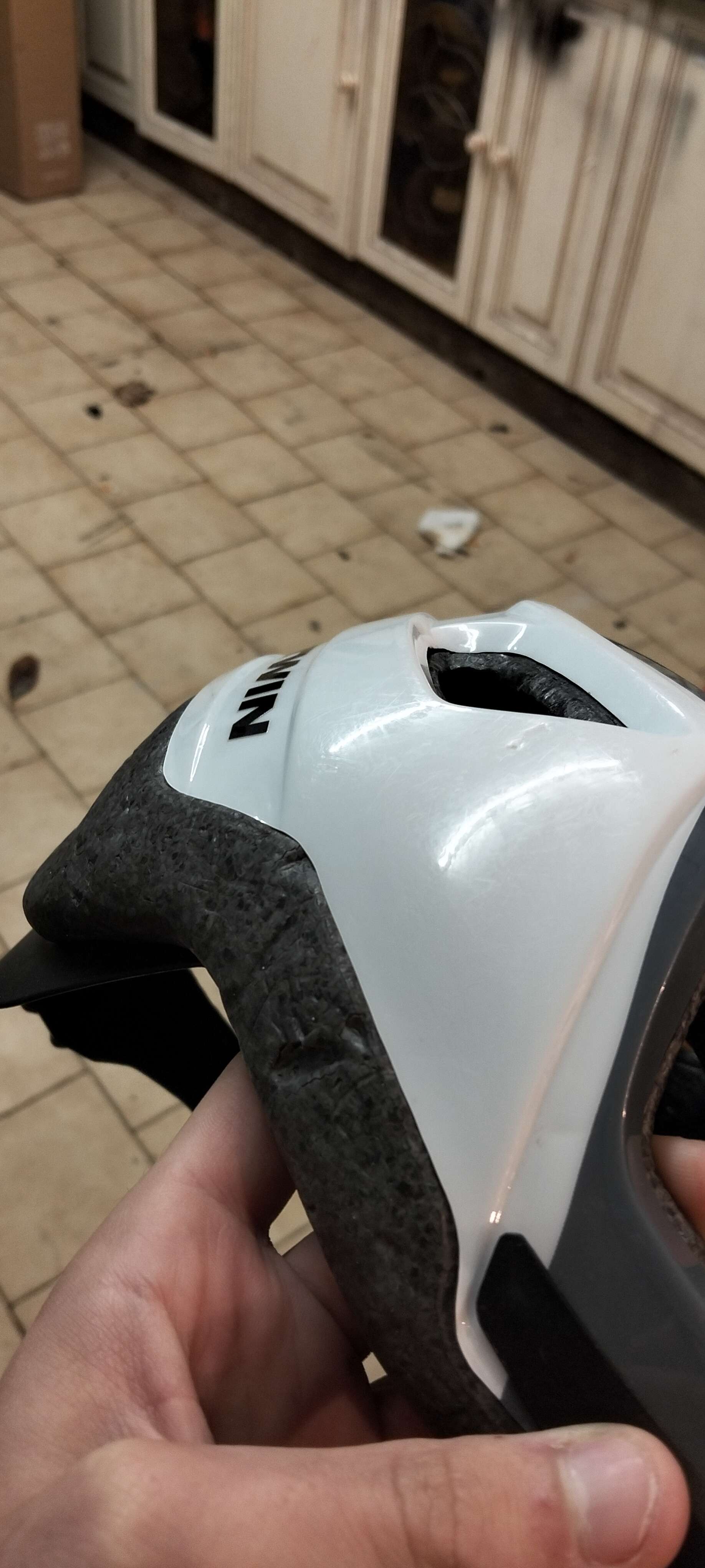 Quand je revois comment il a pris ch&egrave;re le casque j'me dis dieu merci que j'en avais un 🙏