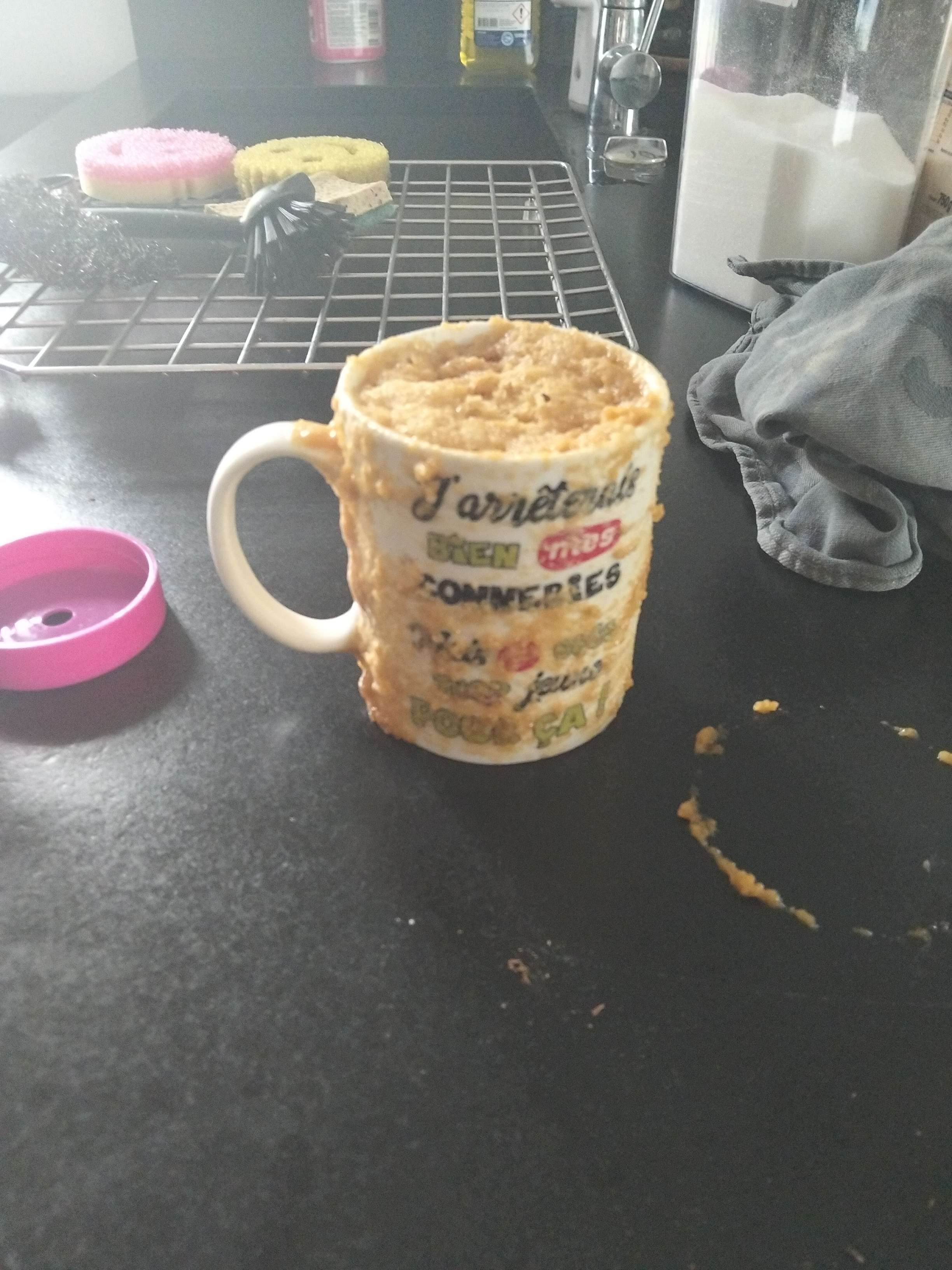 Le mug cake qui tourne mal 😭