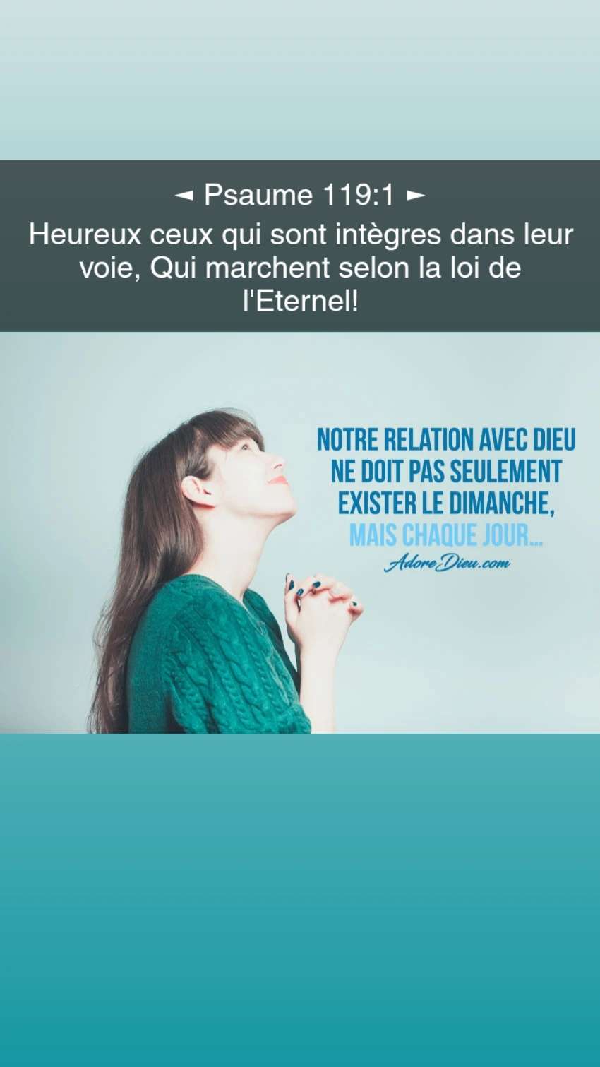 En cette nouvelle ann&eacute;e 2025 . Fixe-toi des objectifs d'ordre divin, afin d'honorer ton Cr&eacute;ateur, lui faire plaisir. Afin qu'il soit fi&egrave;re de toi , et qu'il te b&eacute;nisse toi et ta famille. 

Marc 12 : 30 ✓ Tu dois aimer le Seigneur ton Dieu de tout ton c&oelig;ur, de toute ton &acirc;me, de toute ton intelligence et de toute ta force . 

Nous passerons tous devant le Seigneur Tout-Puissant pour y &ecirc;tre jug&eacute; au dernier jour. Mets ta vie en r&egrave;gle &agrave; l'&eacute;gard de Dieu , ne laisse pas la mort te surprendre ! 

❤️✝️🙏