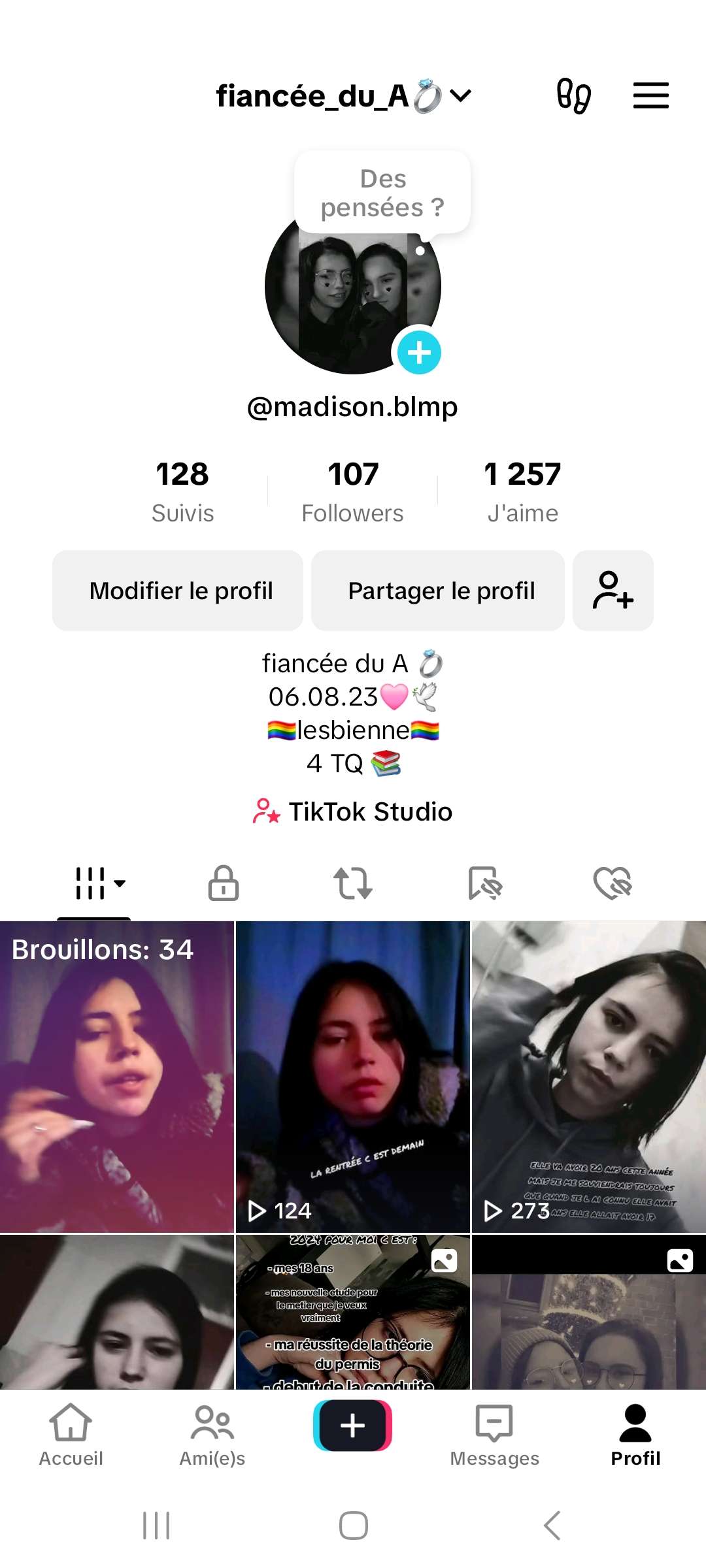 Ceux qui ont tik tok venez vous abo svp j aimerais r&eacute;cup&eacute;rer des abo