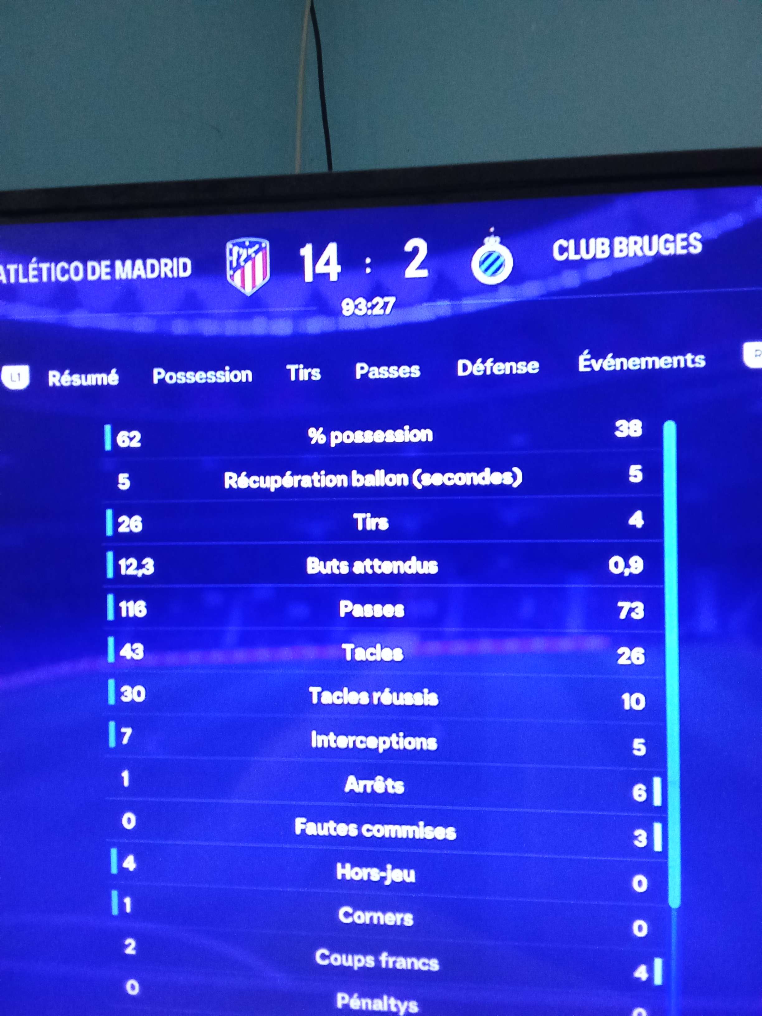 M&ecirc;me si c'est une petite &eacute;quipe et le bot j'ai g&eacute;r&eacute; 😂 et dire quand je d&eacute;testais FIFA 😅