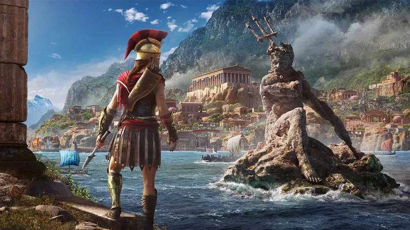 En ce moment je suis entrain de faire assassin creed odyss&eacute;e est franchement c'est un bon RPG franchement j'aime bien le jeu
