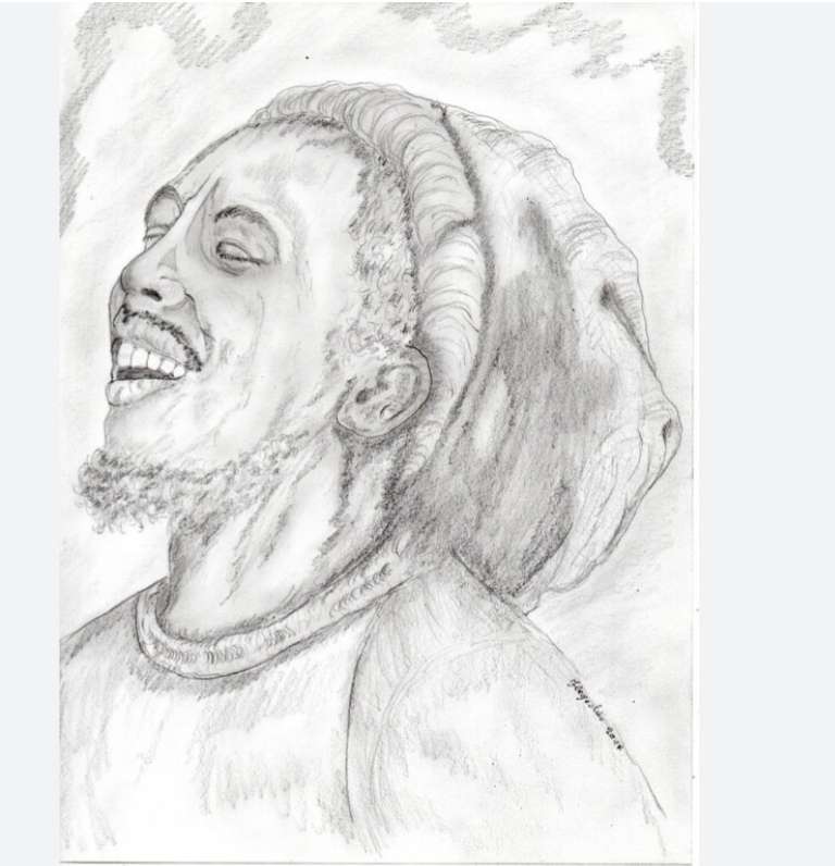 Le portrait d'un grand artiste.