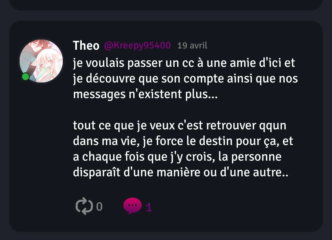 j'ai jur&eacute; je me rappelle pas de qui je parle-