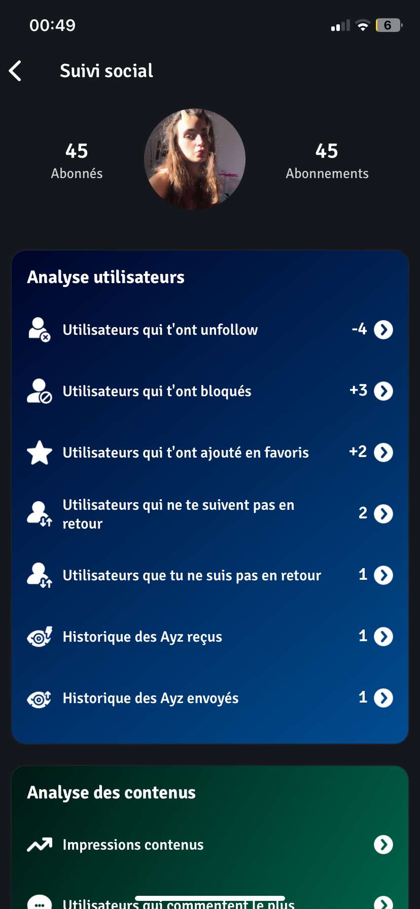 Va comprendre pourquoi y&rsquo;a des gens qui ont m&rsquo;ont bloqu&eacute; et d&rsquo;autres qui m&rsquo;ont ajout&eacute; en favoris 
Ps: les gens qui m&rsquo;ont ajout&eacute; en favoris j&rsquo;aimerais savoir qui c&rsquo;est donc si vous pouviez me le dire ce serait cool 

Bisous bonne nuit