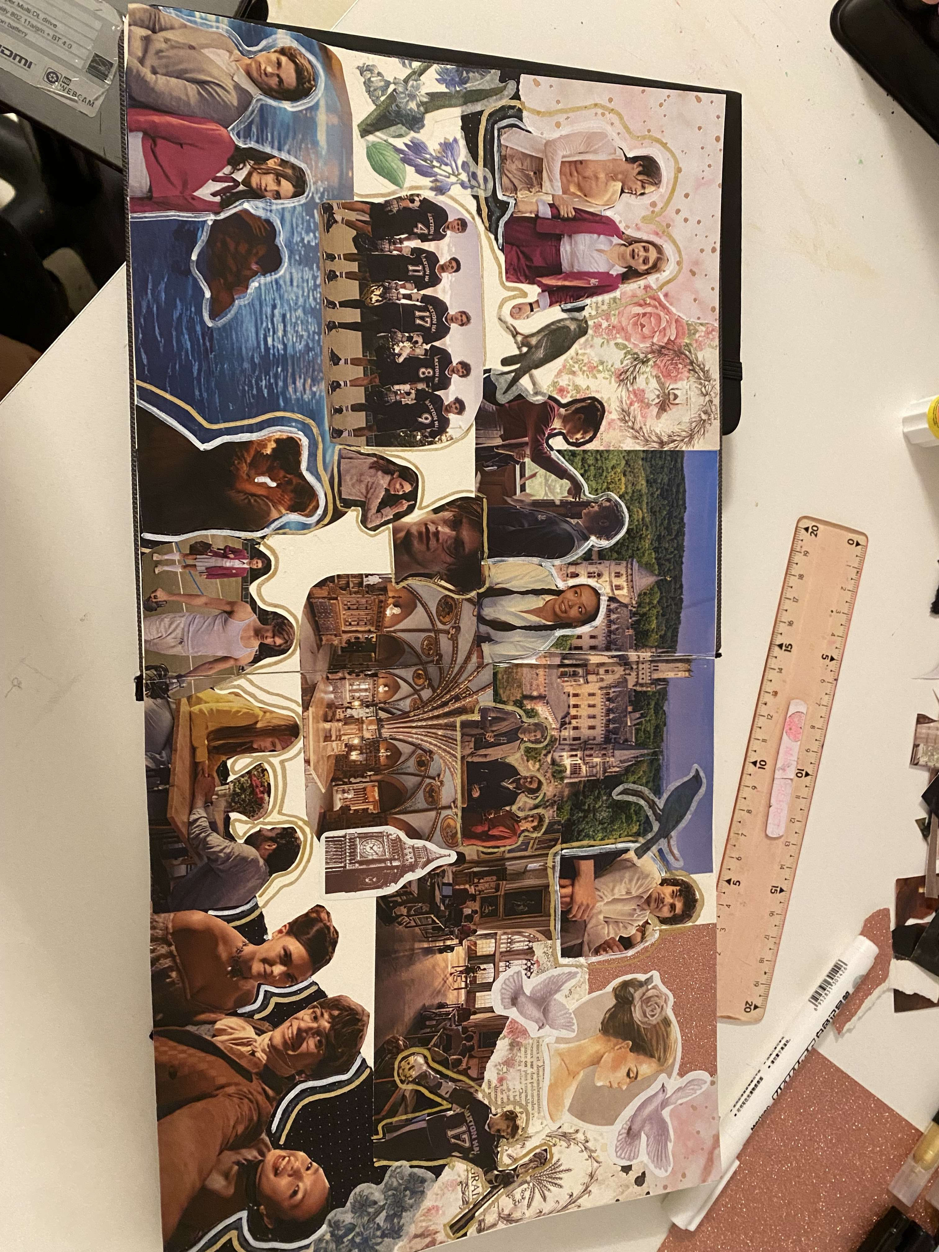 Que des souvenirs 
Mon tout premier scrackbooking