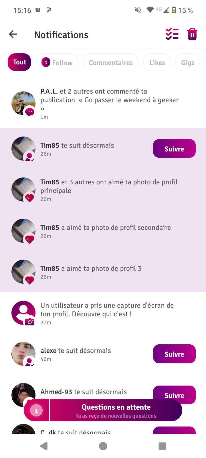 Des barres, c'est quoi j'suis devenu une star ouuuu