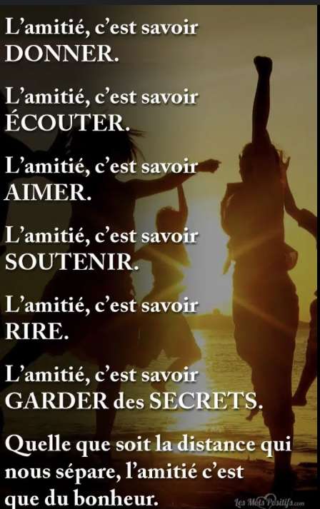 Les cl&eacute;s solides pour une amiti&eacute; est tu d&rsquo;accord ?
