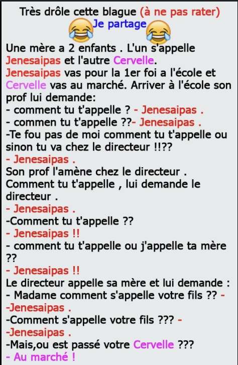 C&rsquo;est amusant ?
