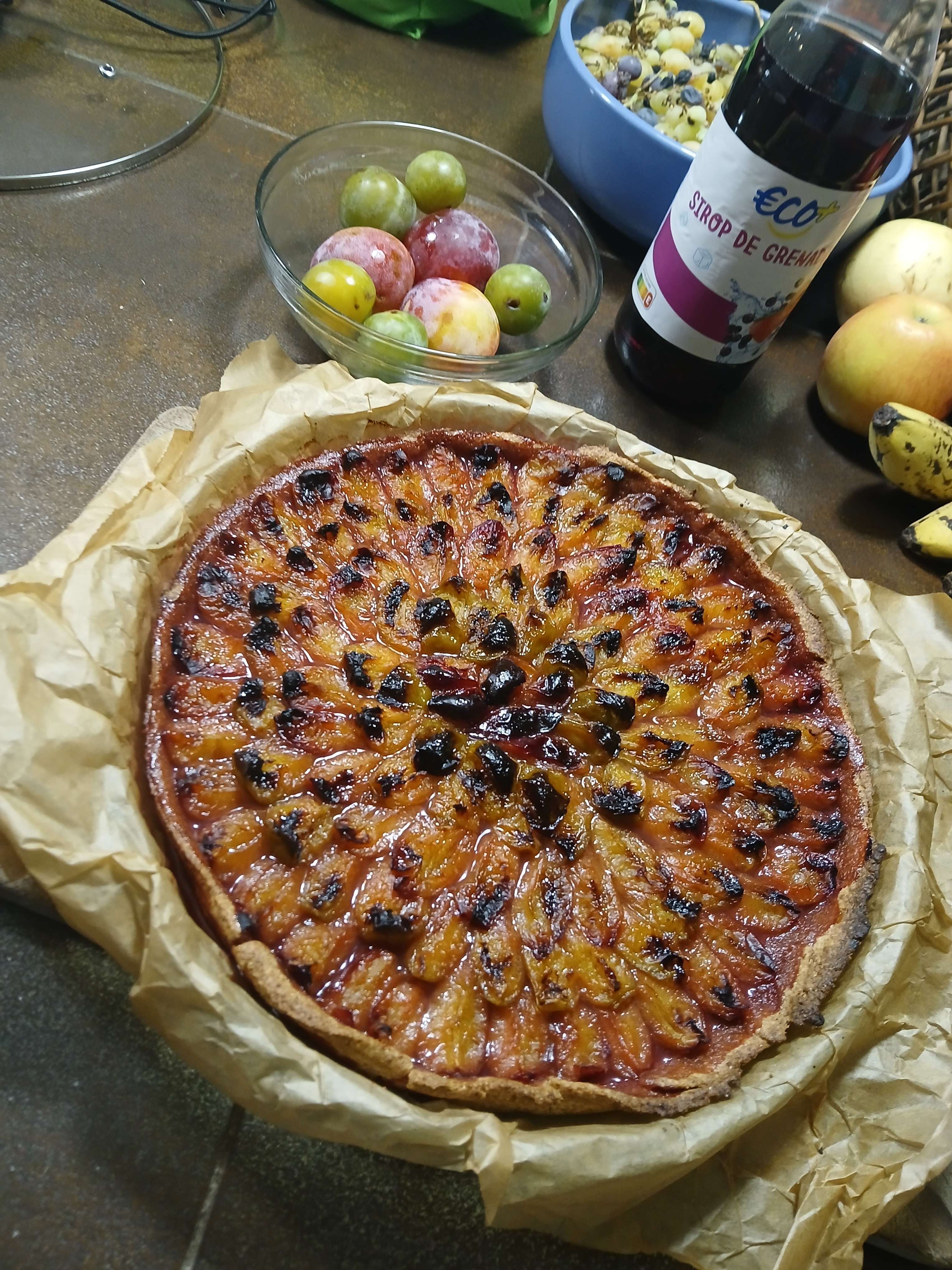 Tarte finie 🫶  #cuisine