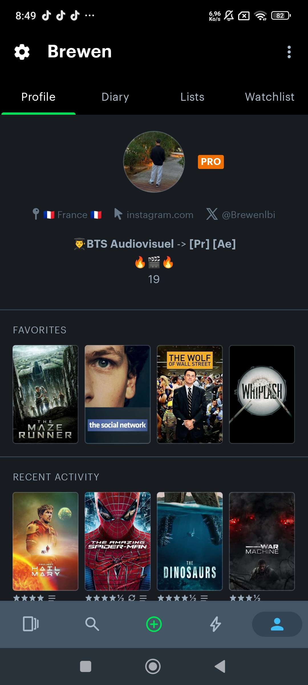 Pour ceux qui ont letterboxd ajoutez moi la team 
https://boxd.it/gx40Z
 #letterbox #cinema #films
