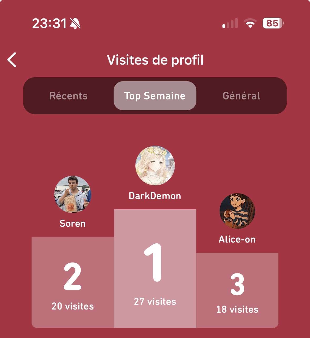 Bravo &agrave; @DarkDemon @Alice-on @Soren vous avec gagner vos ayz f&eacute;licitations 🍾