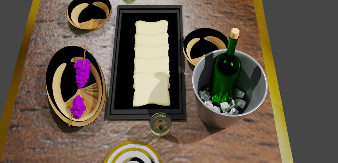 Mod&eacute;lisation d&rsquo;une sc&egrave;ne de repas