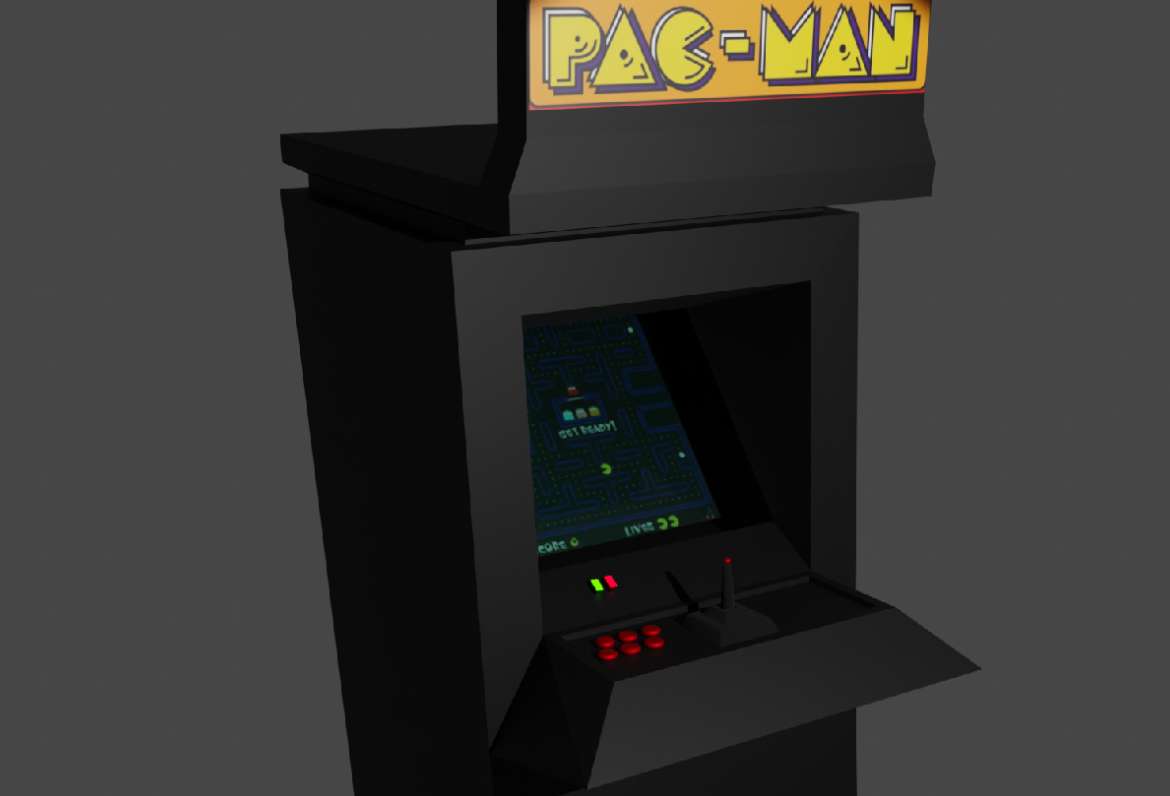 Mod&eacute;lisation borne d&rsquo;arcade