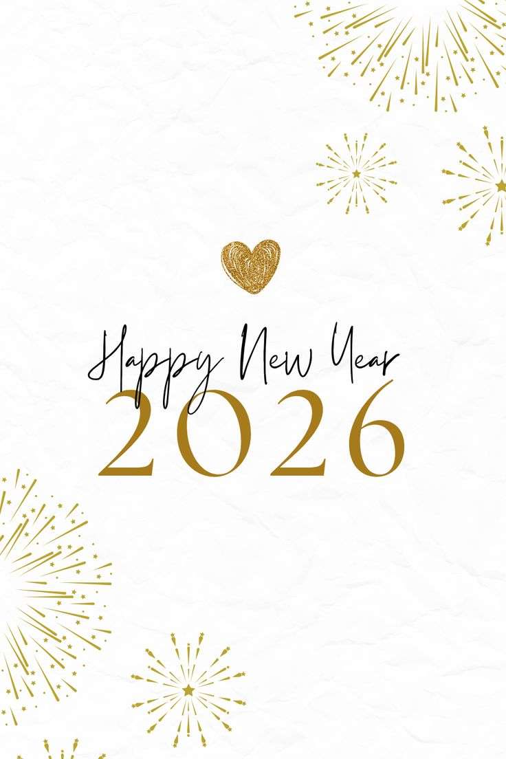 #bonneann&eacute;e #2026
Je vous souhaite une tr&egrave;s bonne ann&eacute;e 2026 que cette ann&eacute;e vous apporte bonheur r&eacute;ussite mais surtout une tr&egrave;s bonne sant&eacute; et que cette ann&eacute;e vous apporte beaucoup de positif dans votre vie!✨️🍾🌺 
Et j'esp&egrave;re que cette ann&eacute;e sera meilleure que les ann&eacute;es pr&eacute;c&eacute;dentes