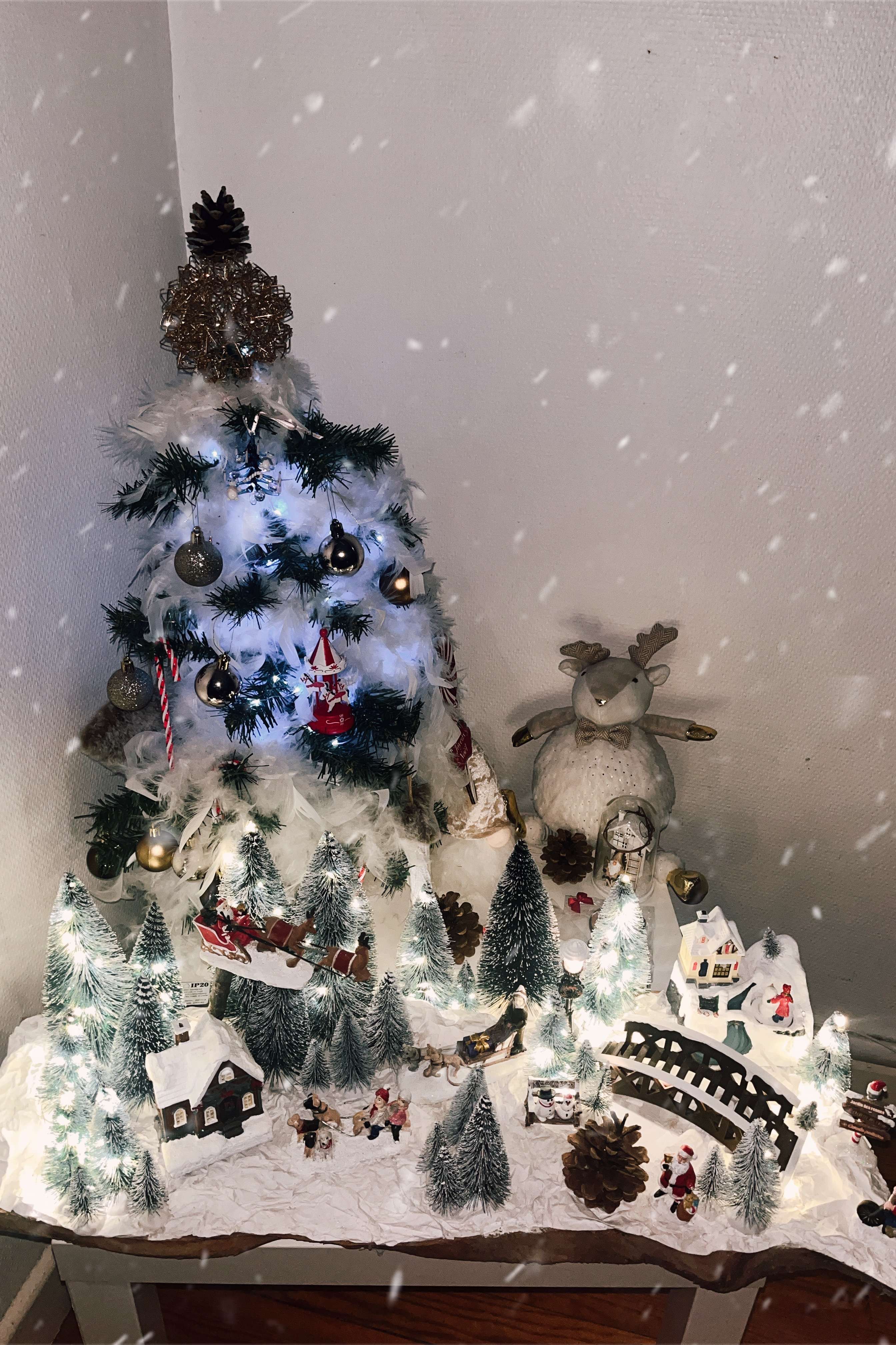 Sachez que Monsieur en 7ans n&rsquo;avait JAMAIS fait de d&eacute;co de No&euml;l chez lui&hellip;