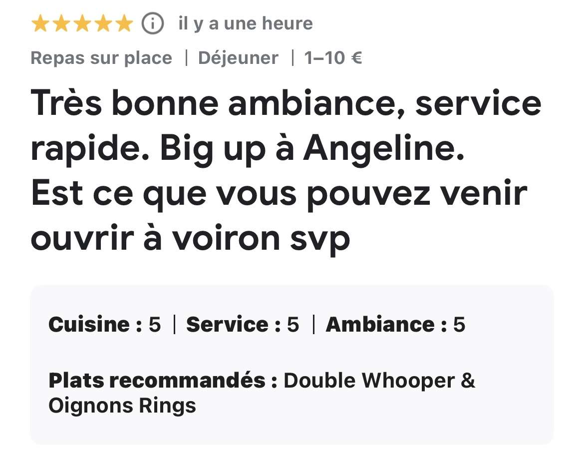 Je suis la meilleure employ&eacute;e BK mouahahahahah 😎