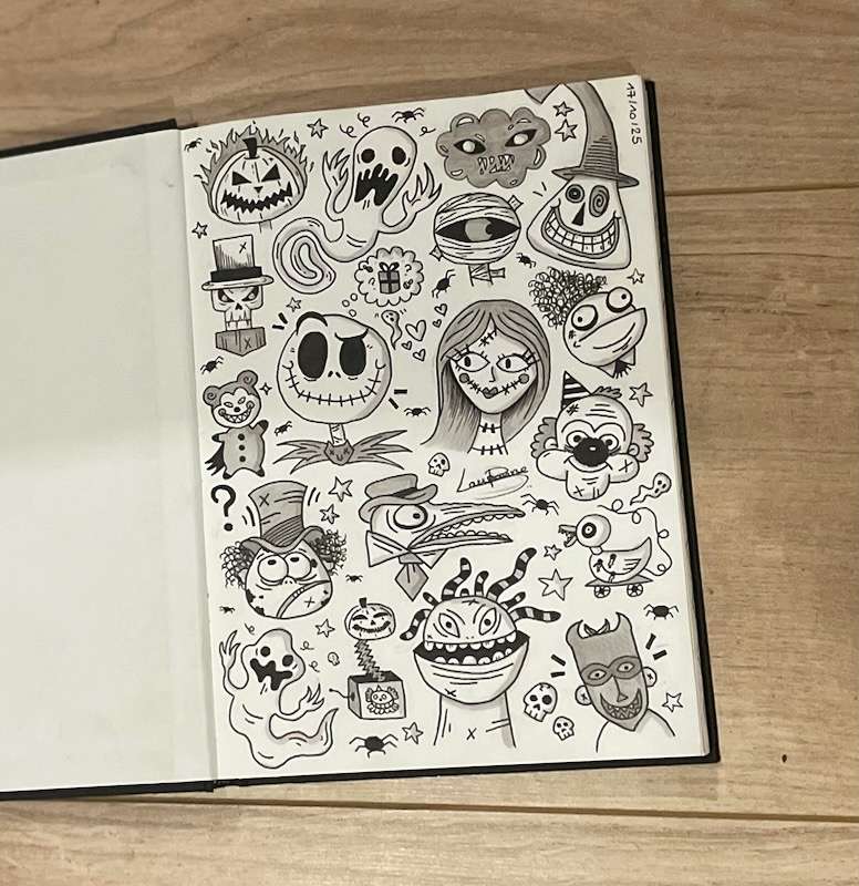 - Octobre 2025 - #art #timburton #halloween