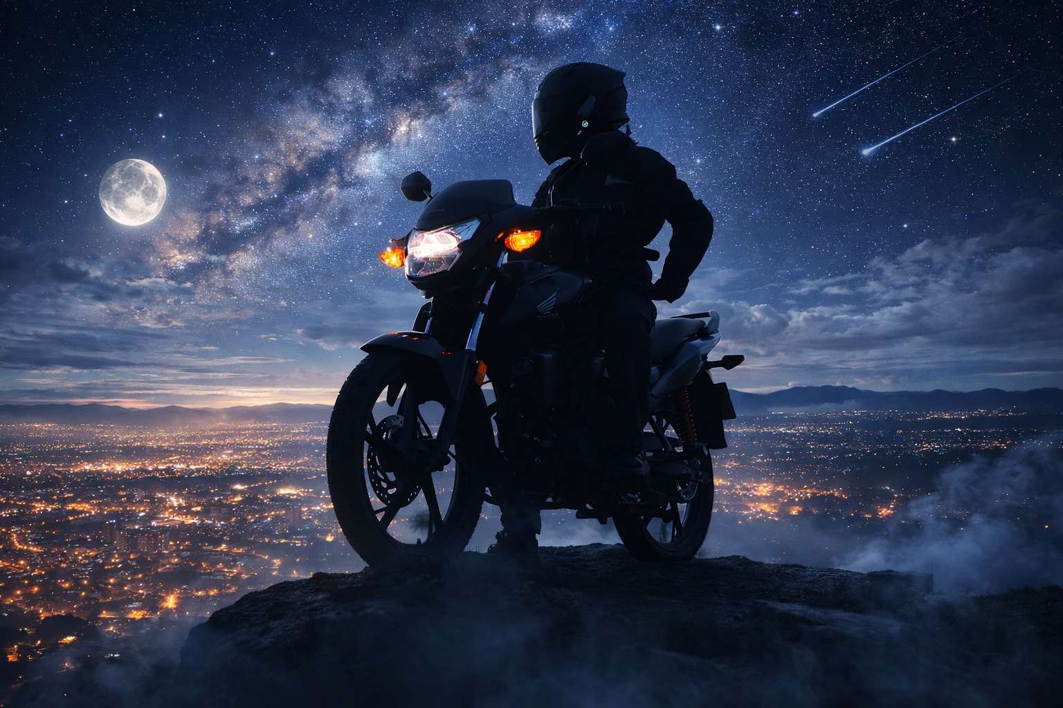 #moto #ia (le fond de la photo et de l'IA)