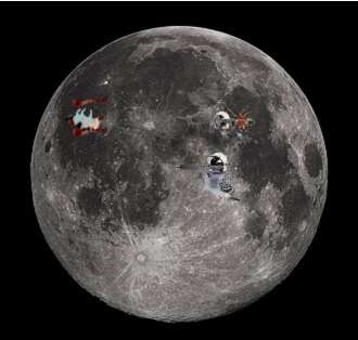 Je me baladais sur la lune avec mon amis la fourmis que j'ai rencontrer sur LaPetiteMoustache.fr, quand j'ai d&eacute;couvert l'existence d'une boule remplis de poile agressif que j'ai faillis perdre ma plume. Donc j'ai d&eacute;cider de sortir la mitraillette pour en finirs