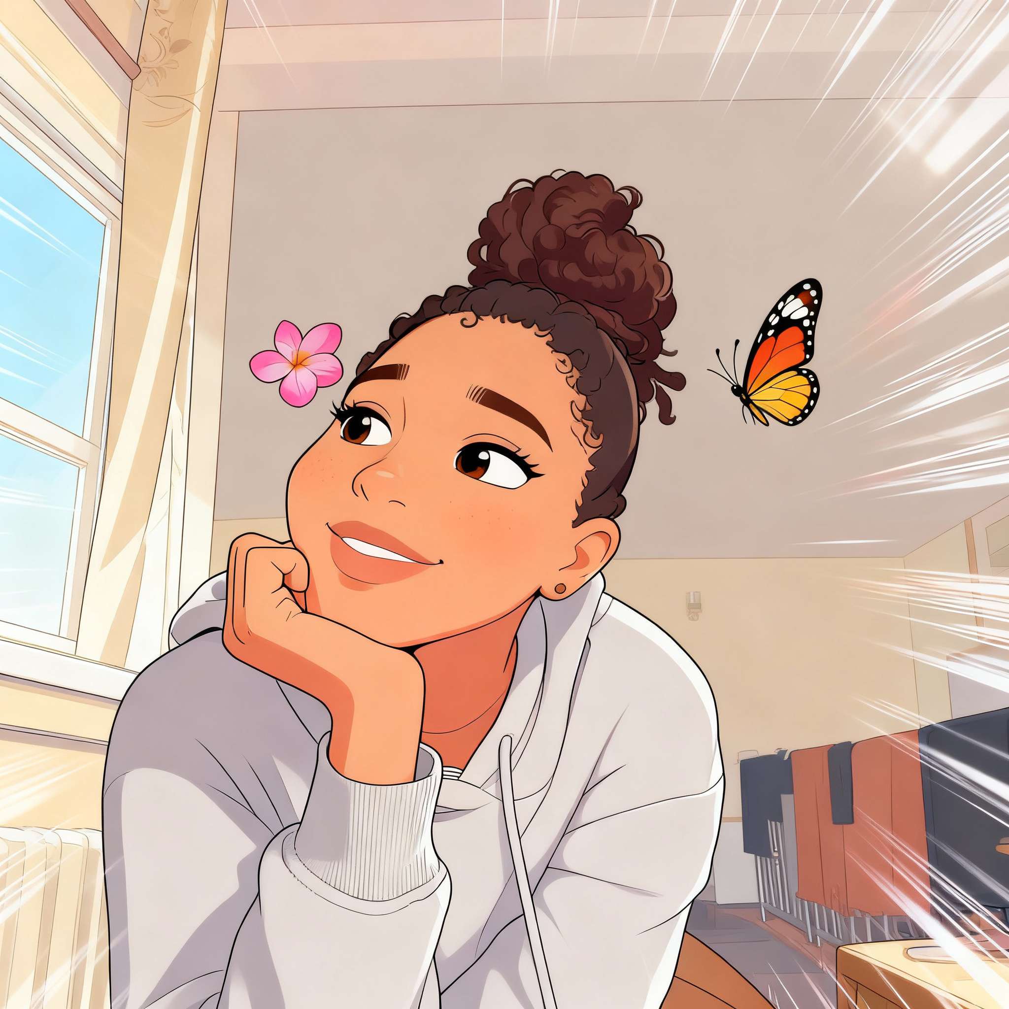 Coucou tout le monde moi je suis l&agrave; pour tout le monde donc n'h&eacute;sitez pas &agrave; me d&eacute;ranger 😊#happy