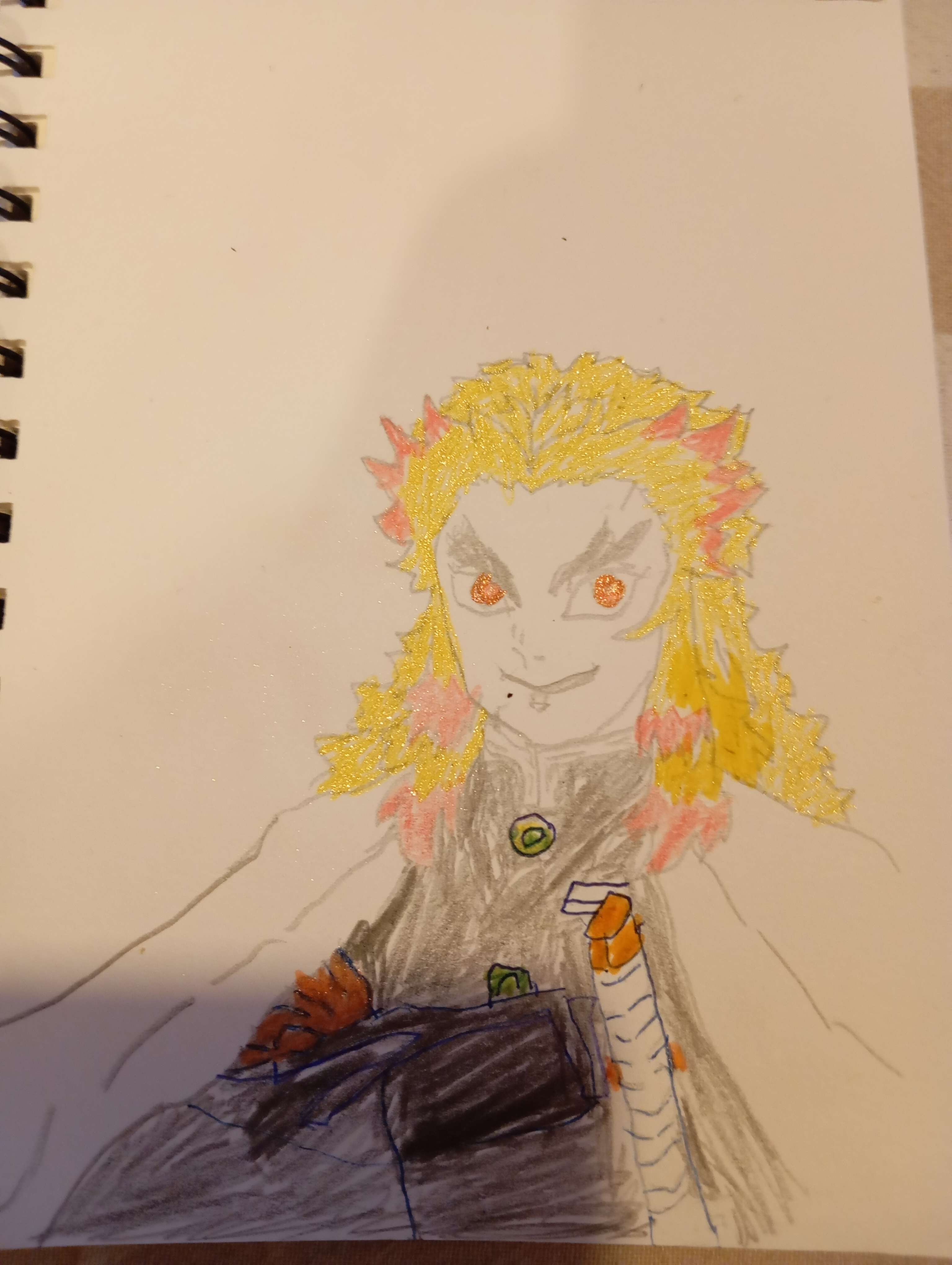 Nouveau dessin les fan d'anime vous savez qui c'est et mettez une note sur 10