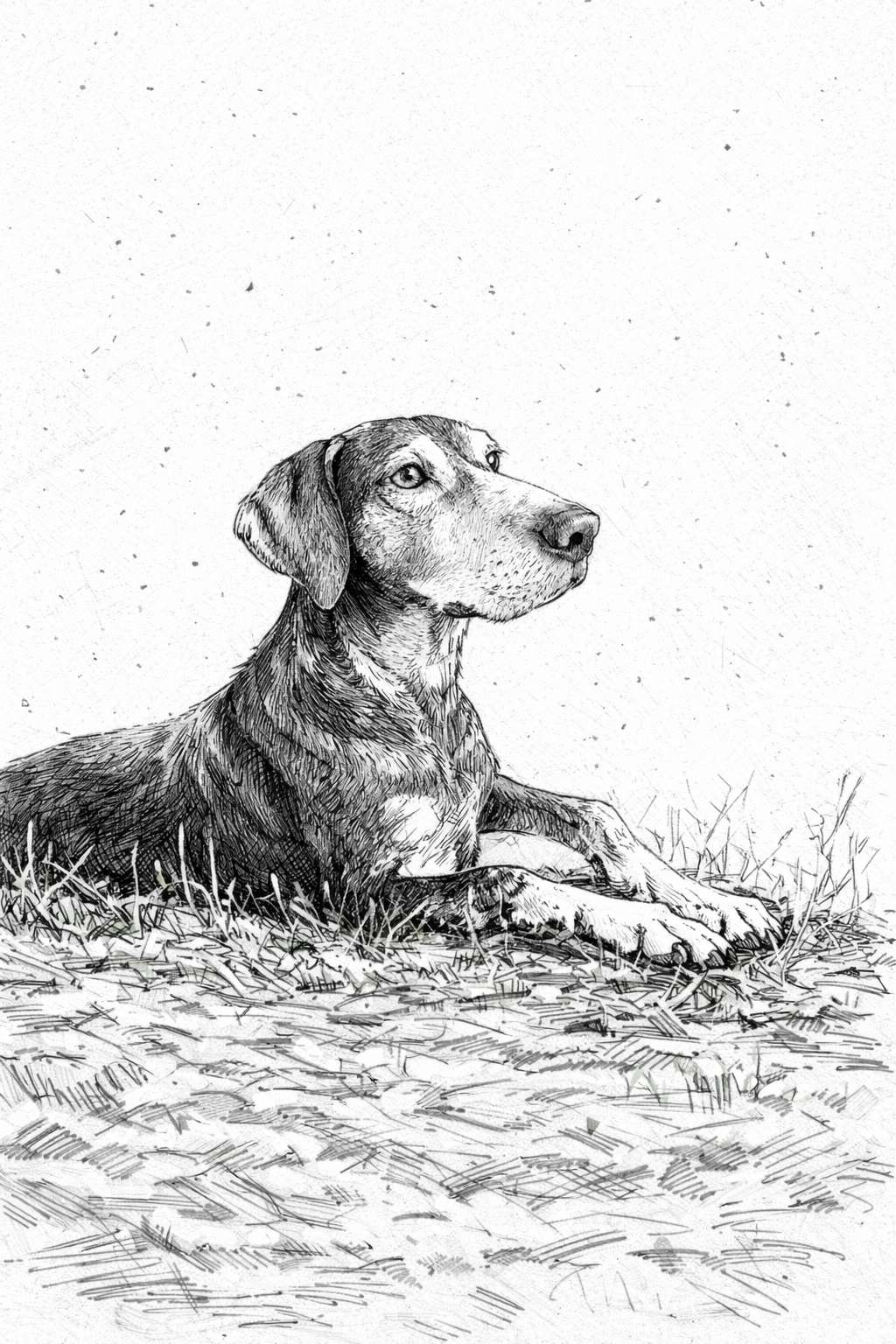 Voil&agrave; un petit dessin de ma chienne qui est partie il y a maintenant a peu pr&egrave;s un mois je t'aime ma fifille ❤️