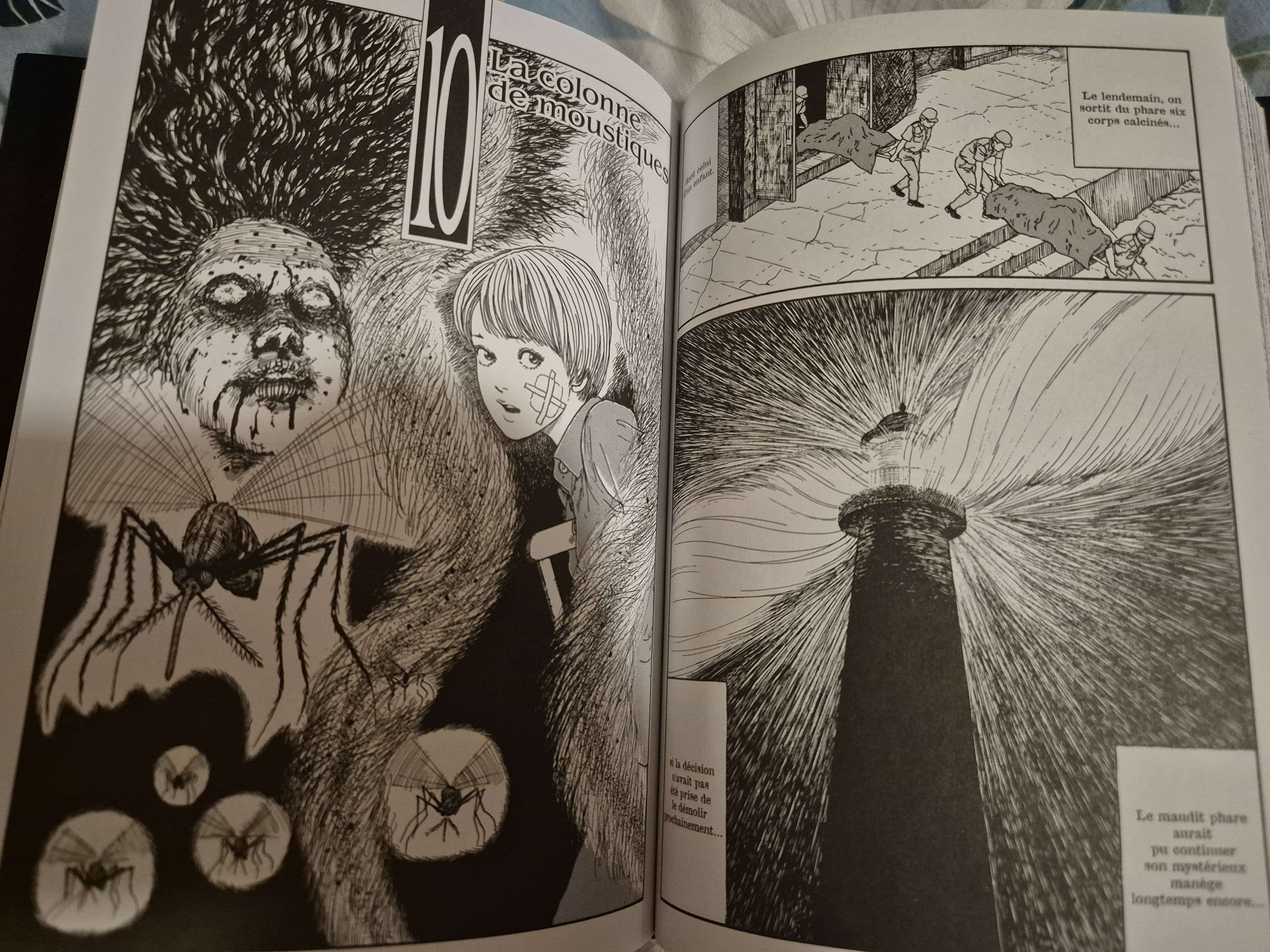 🐚 Spirale de JUNJI ITO

Ce soir lecture du chapitre 10 et 11 ✅️