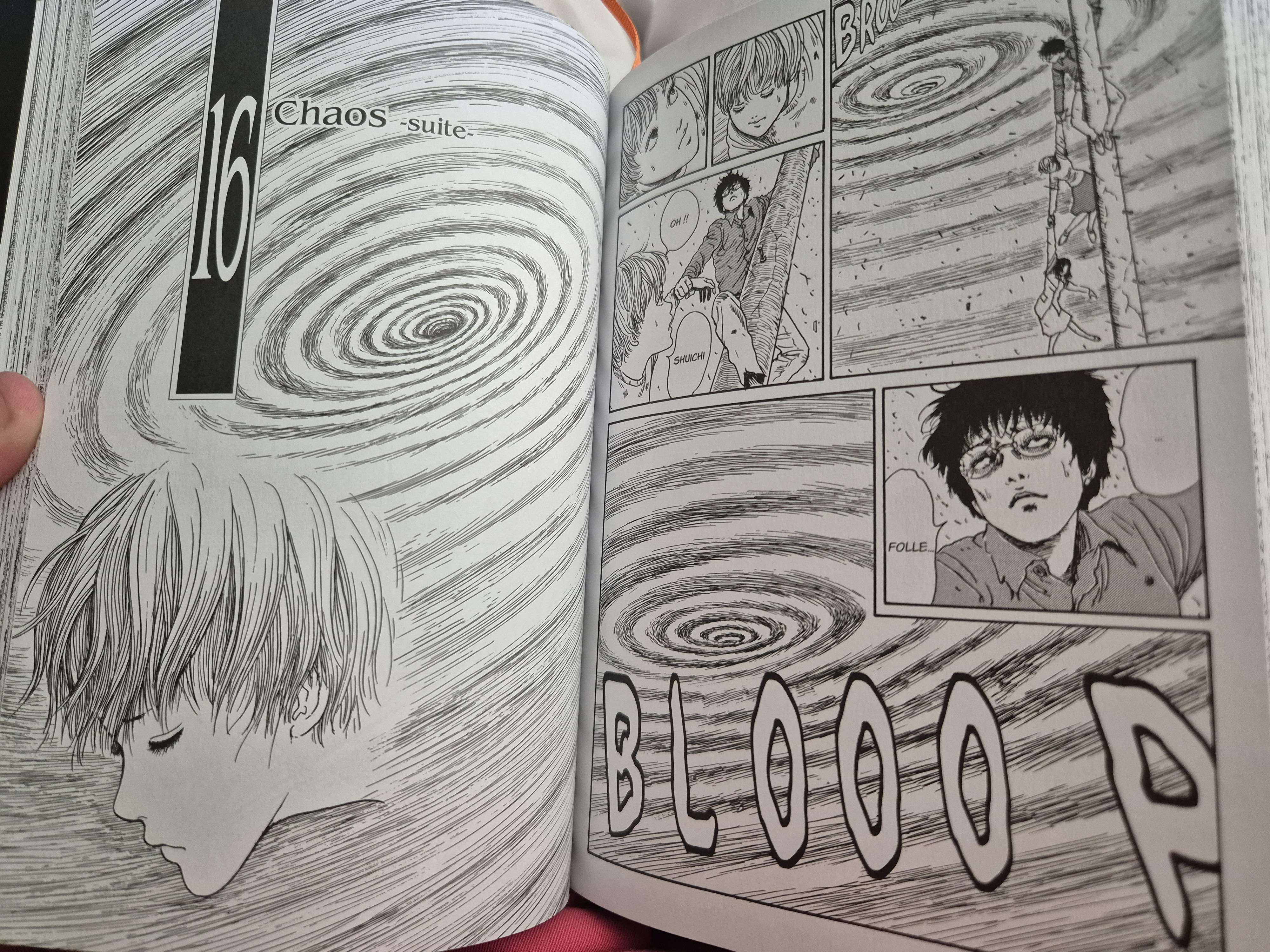 🐚 Spirale de JUNJI ITO

Cet apr&egrave;s-midi lecture du chapitre 16 et 17 ✅️