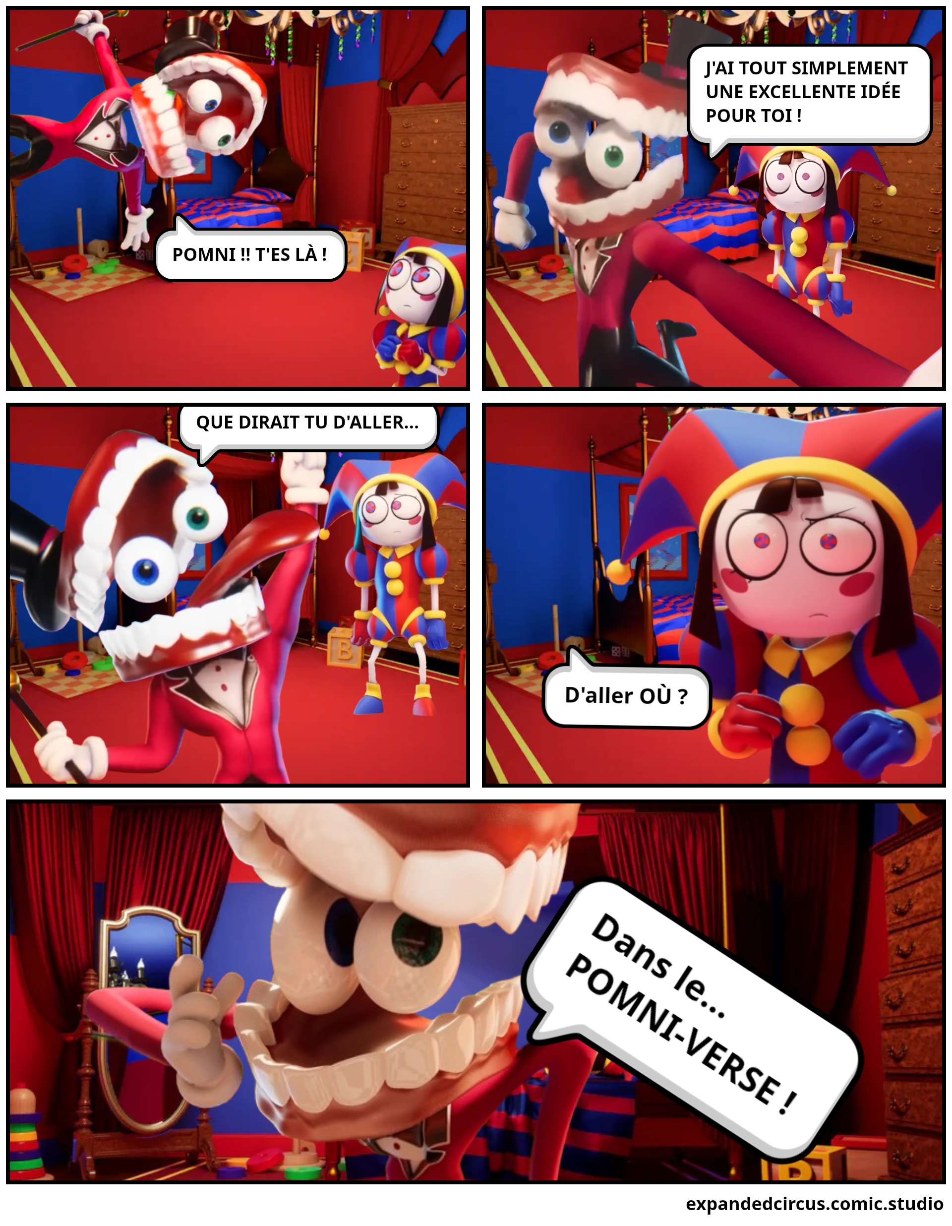 Petit d&eacute;but du fancomic TADC. Avis ?