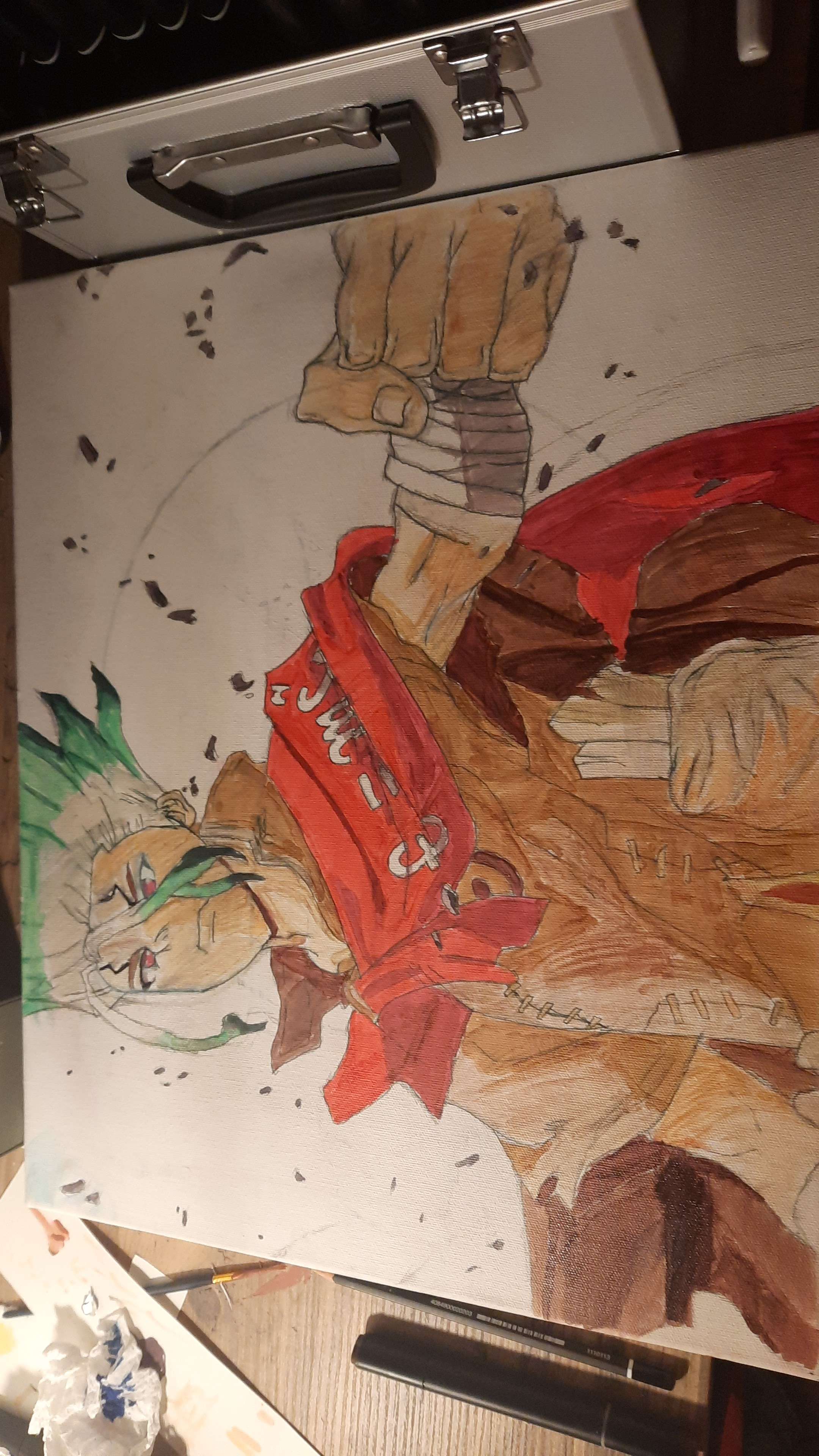 Petit tableau de senku le goat