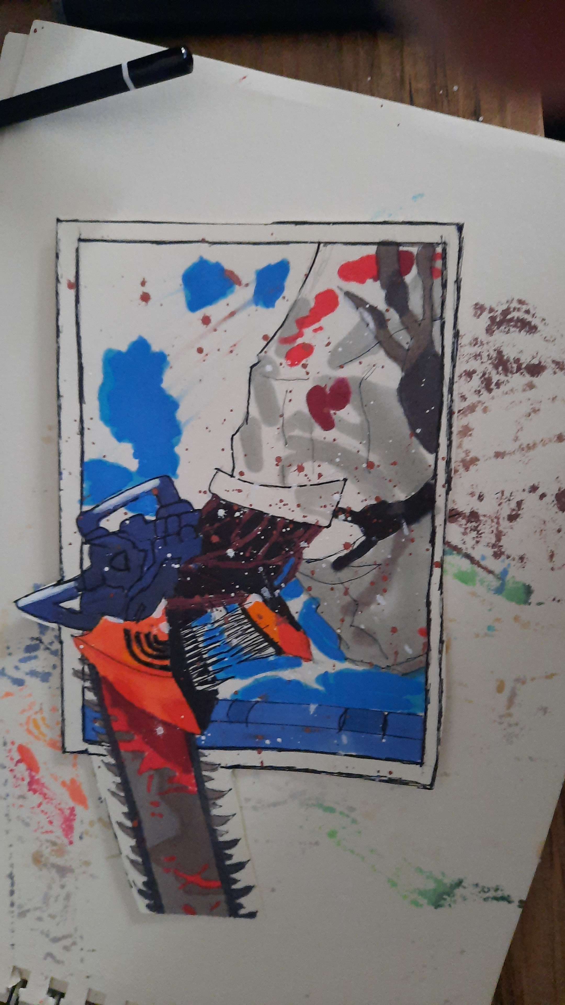 Marque page chainsaw man
