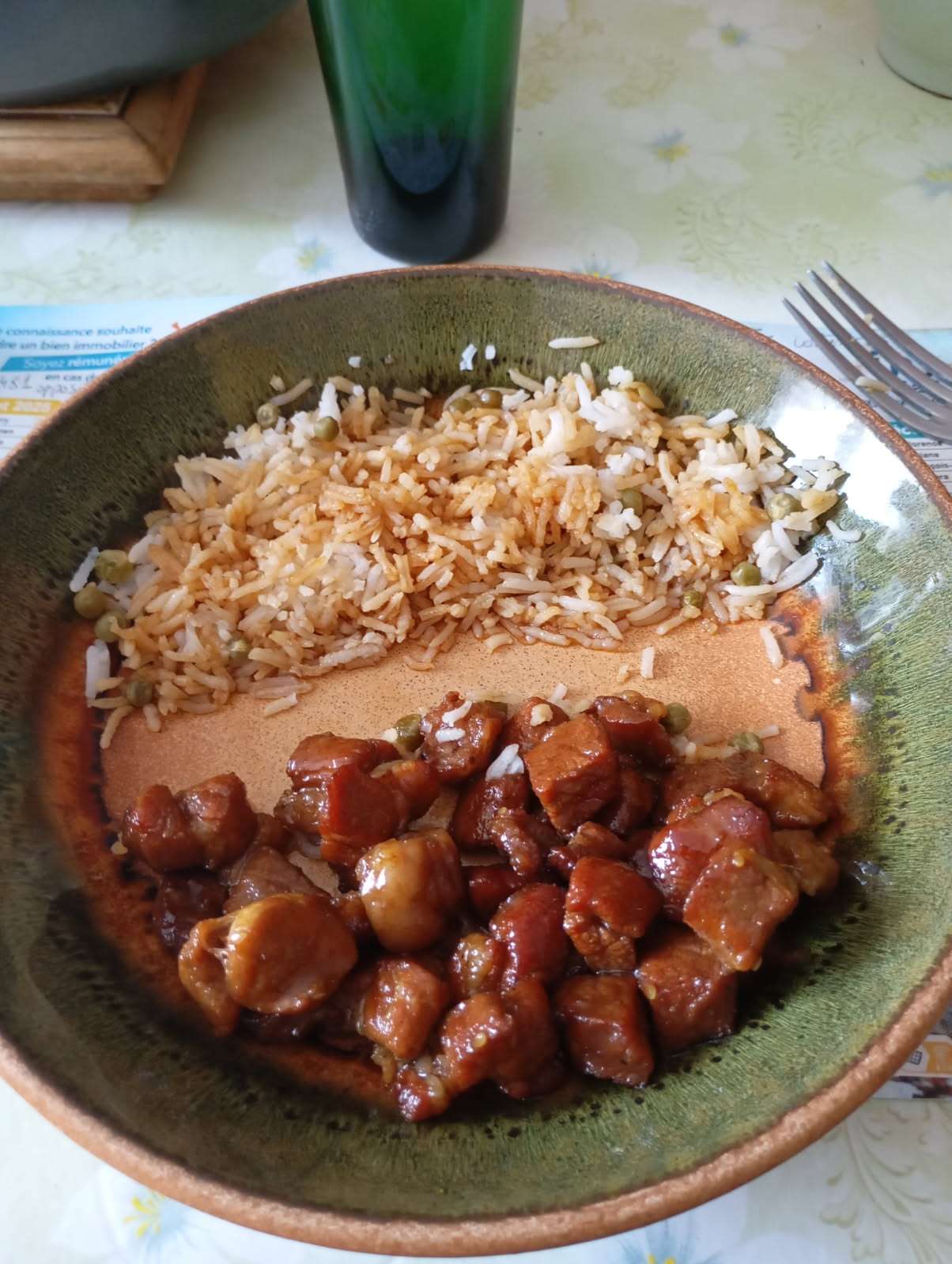 Porc Caram&eacute;lis&eacute;s / Riz maison #1 🍴