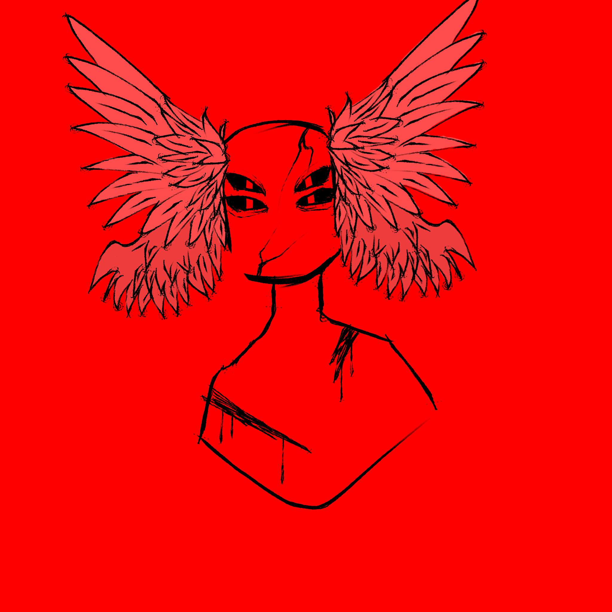 Encore un dessin
Celui-ci date de quelque mois, c&rsquo;est un de mes prefs en format digital